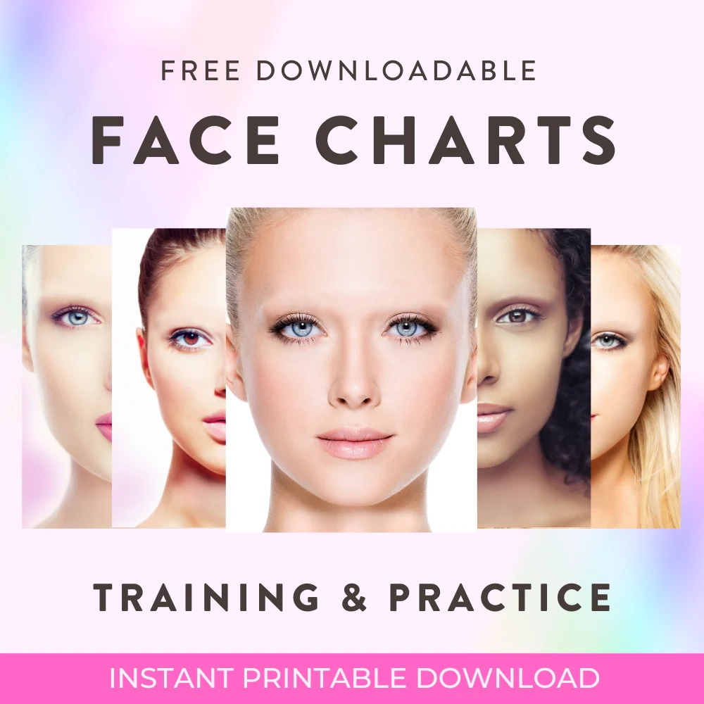 Free Printable Face Charts
