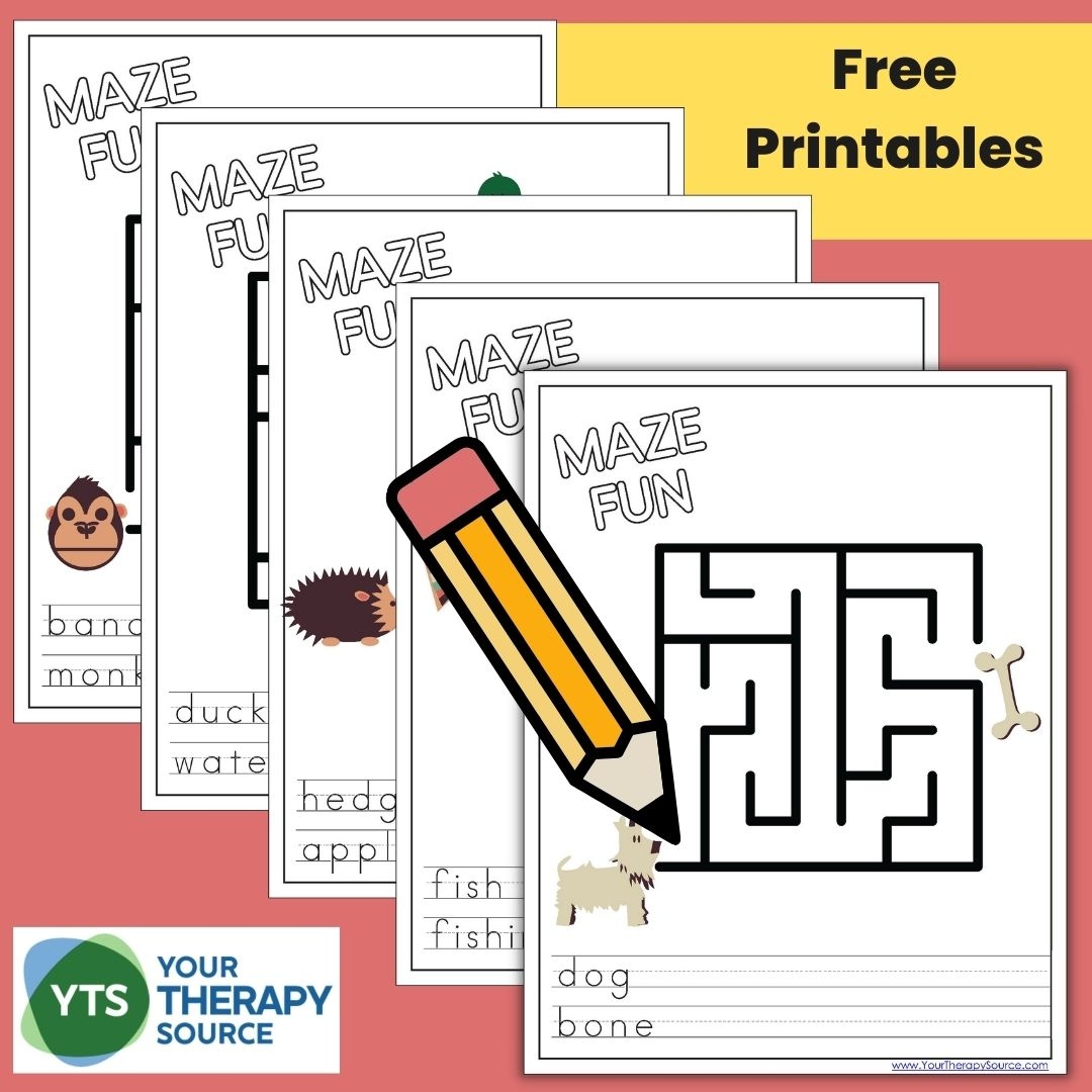 Printable Maze Worksheet