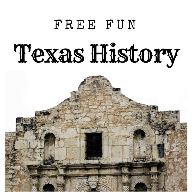 Free Printable Texas History Worksheets