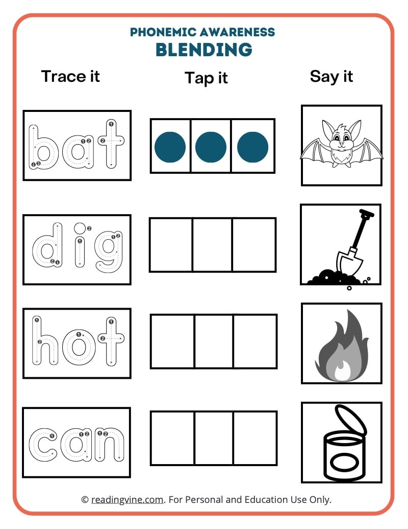 Free Phonemic Awareness Worksheet Download Free Phonemic Awareness Worksheet Png Images Free Worksheets On Clipart Library