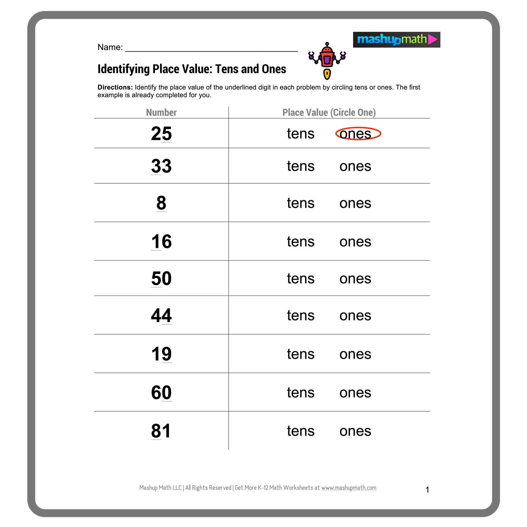 Free Place Value Worksheets Printable With Answers Mashup Math Free Place Value Worksheets Printable With Answers Mashup Math