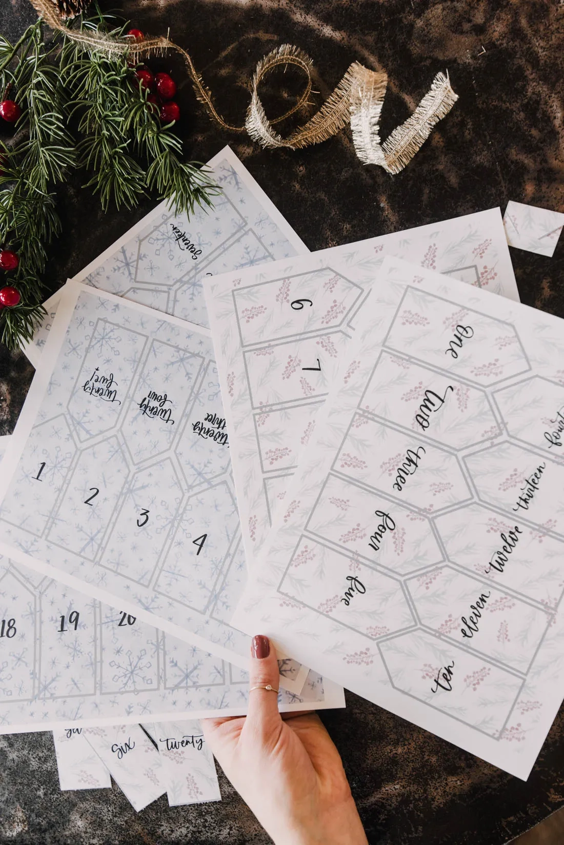 Advent Calendar Ideas Printable