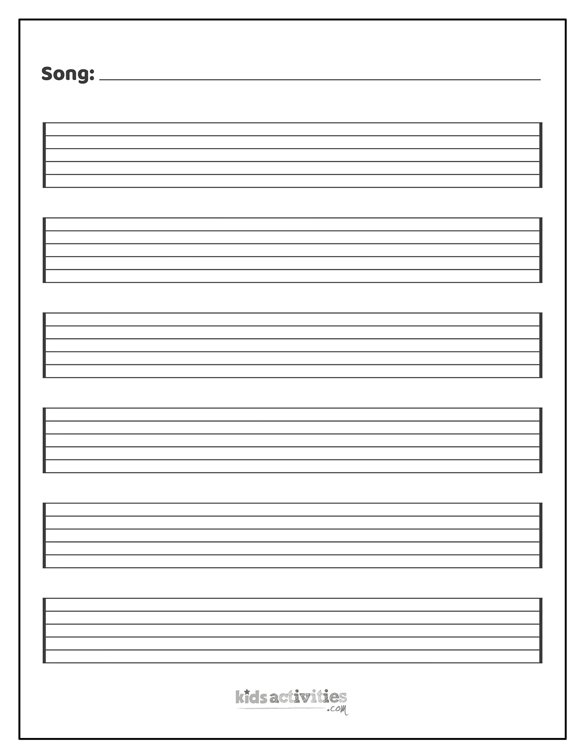Free Sheet Music Online Printable