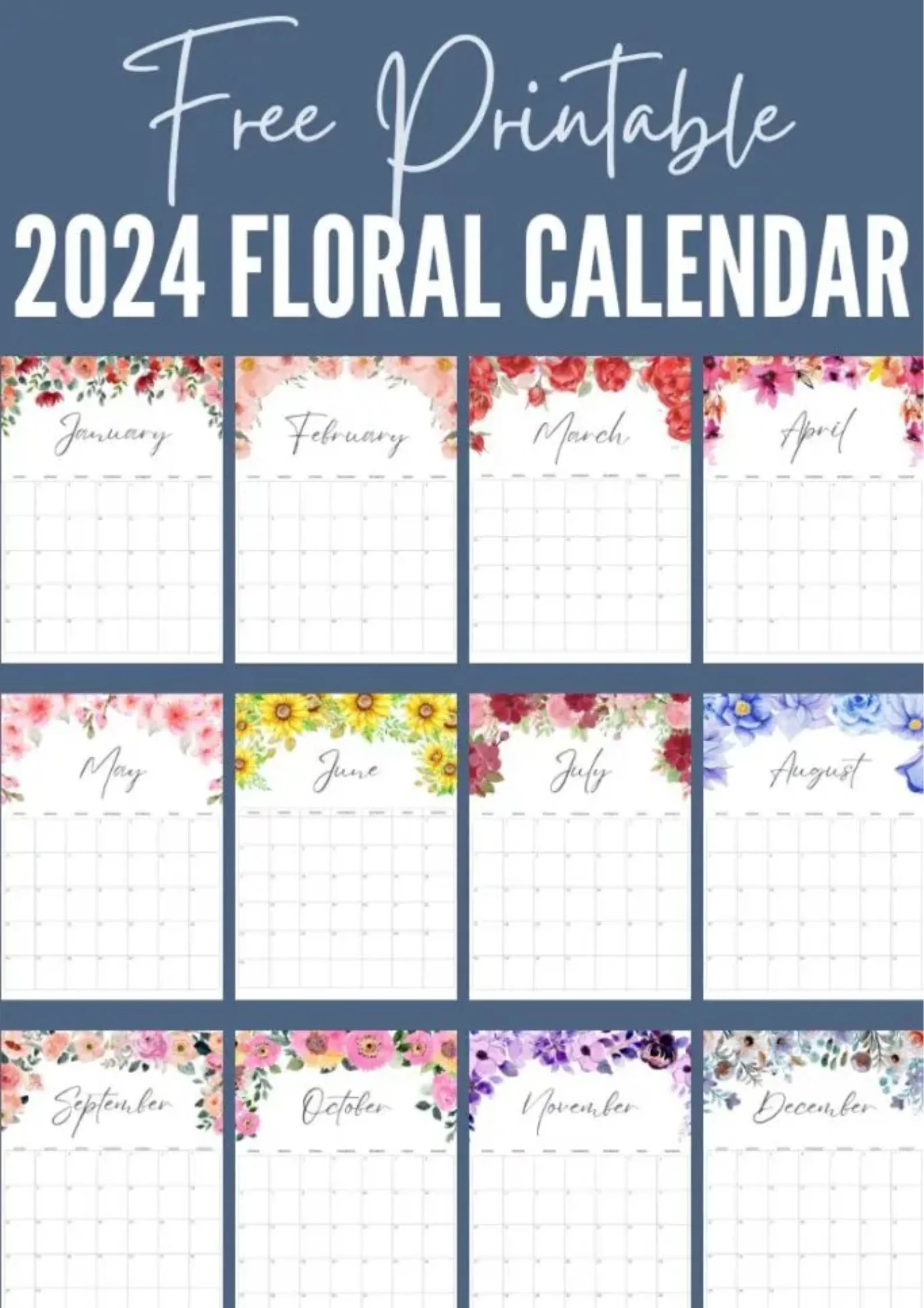 Free Printable Wall Calendar Free Printable Wall Calendar