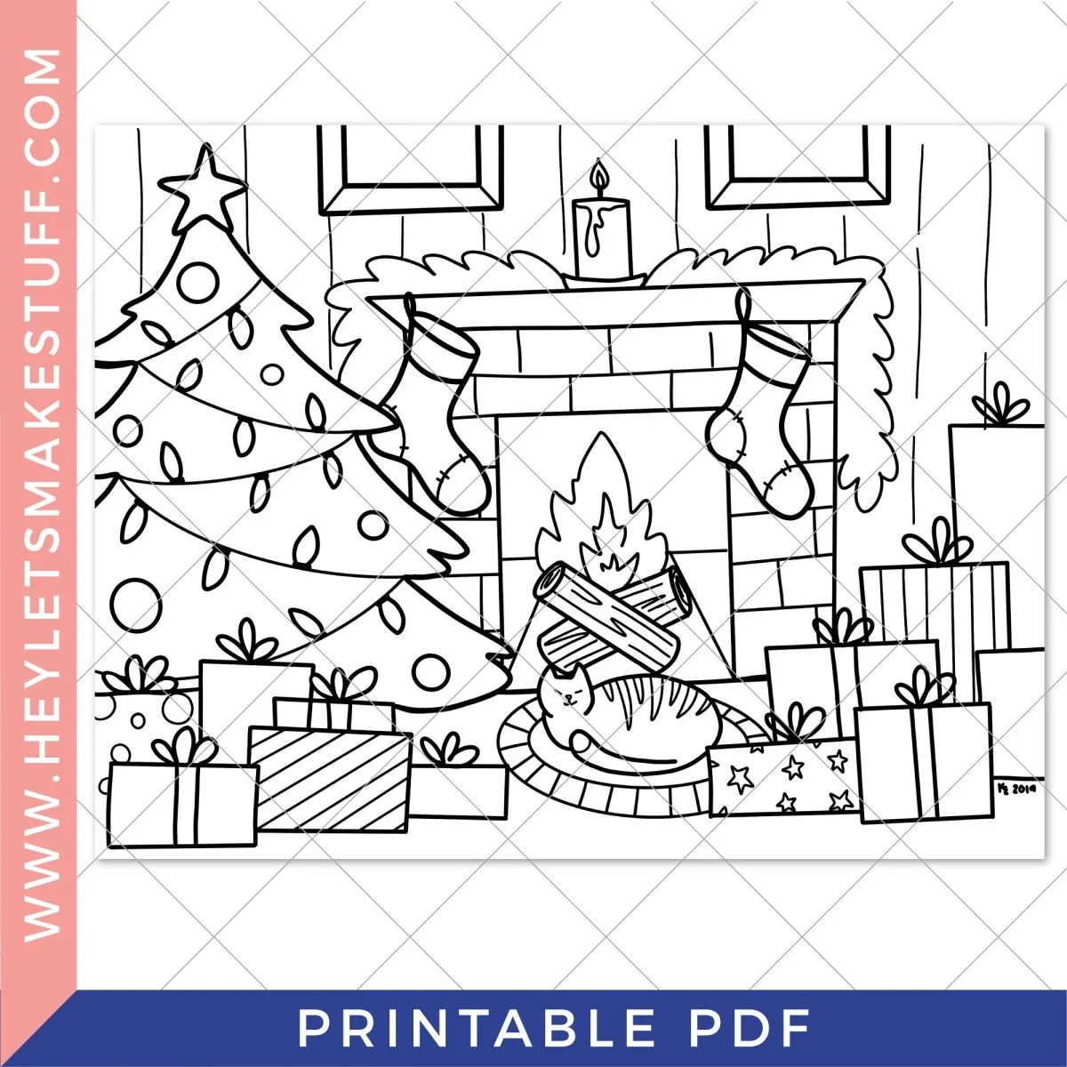 Christmas Coloring Sheets Printable Pdf