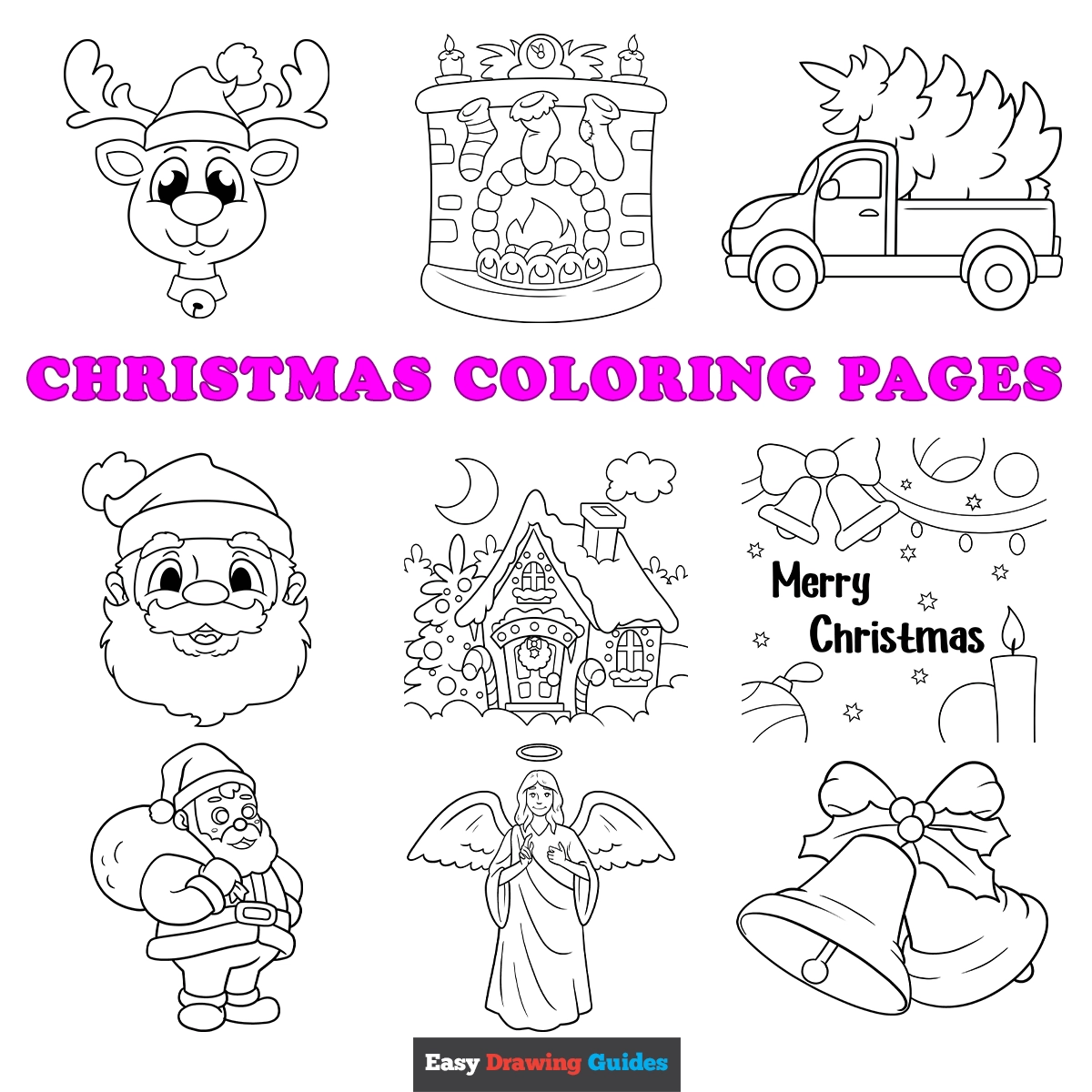 Free Printable Christmas Coloring Pages For Kids