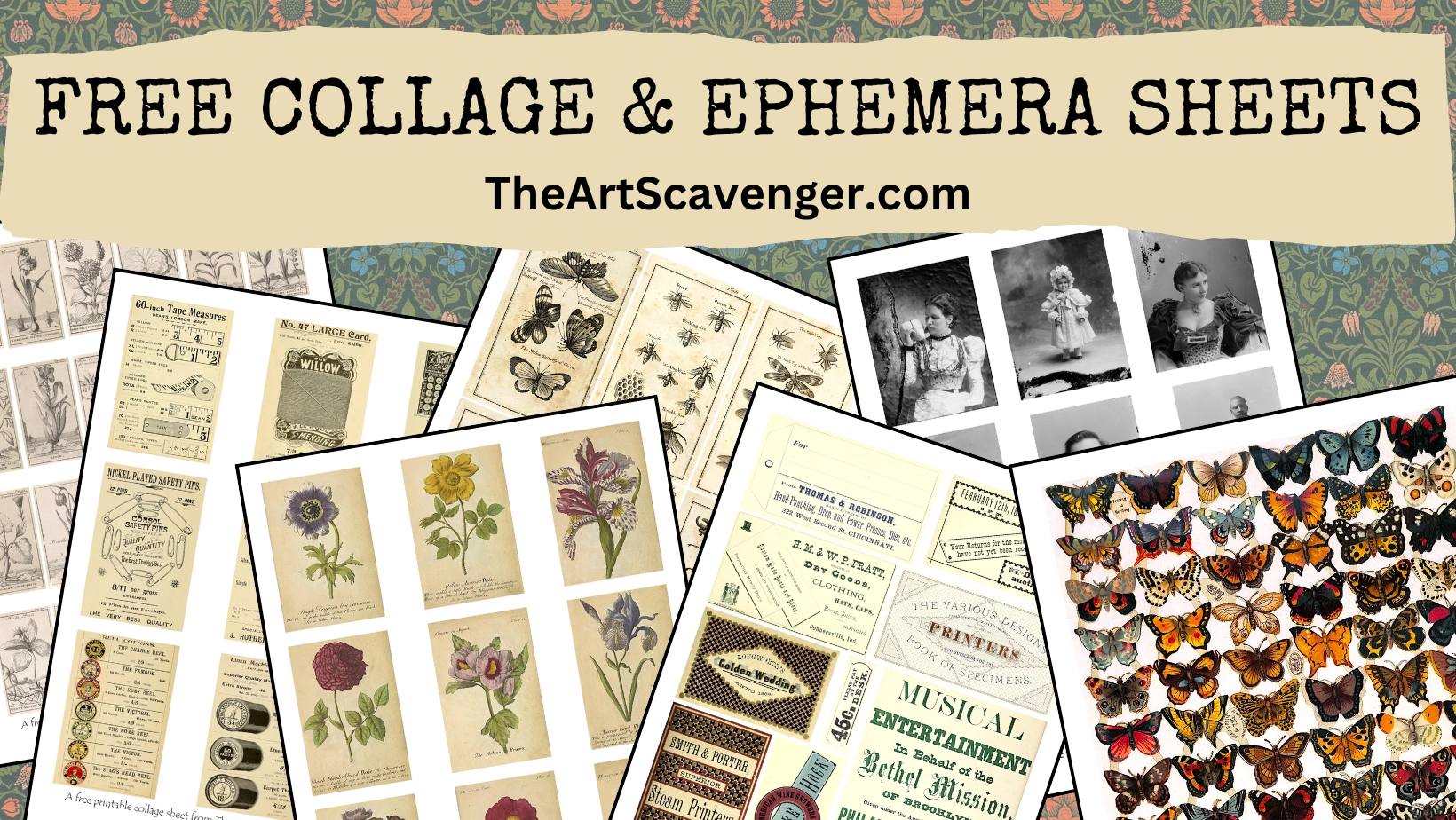 Printable Collage Sheets
