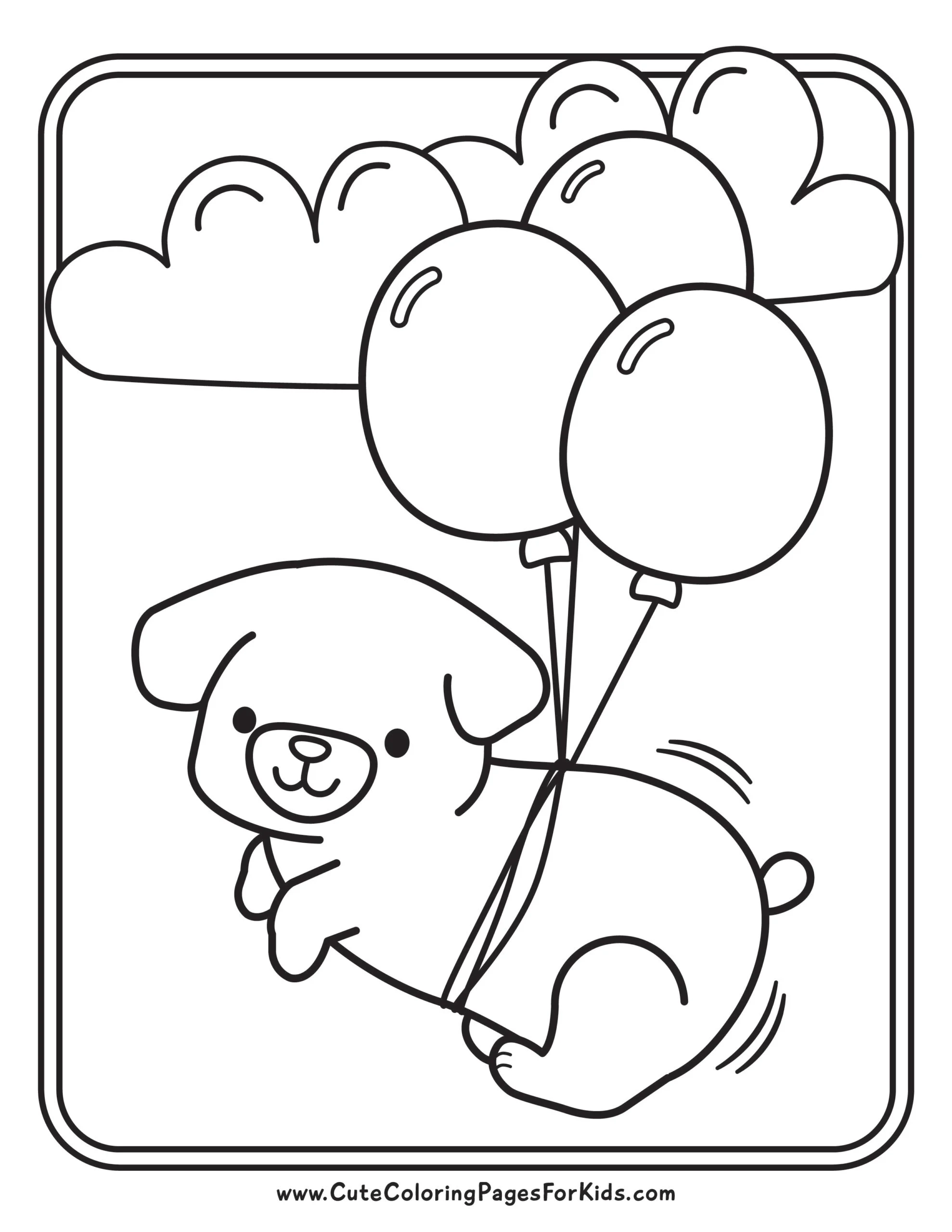 Printable Simple Coloring Sheets