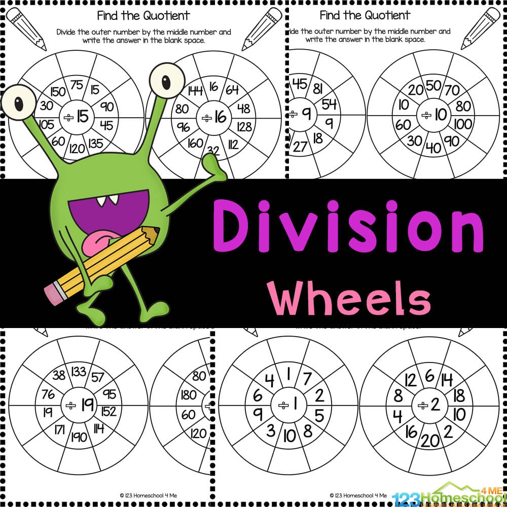 Division Worksheets Printable