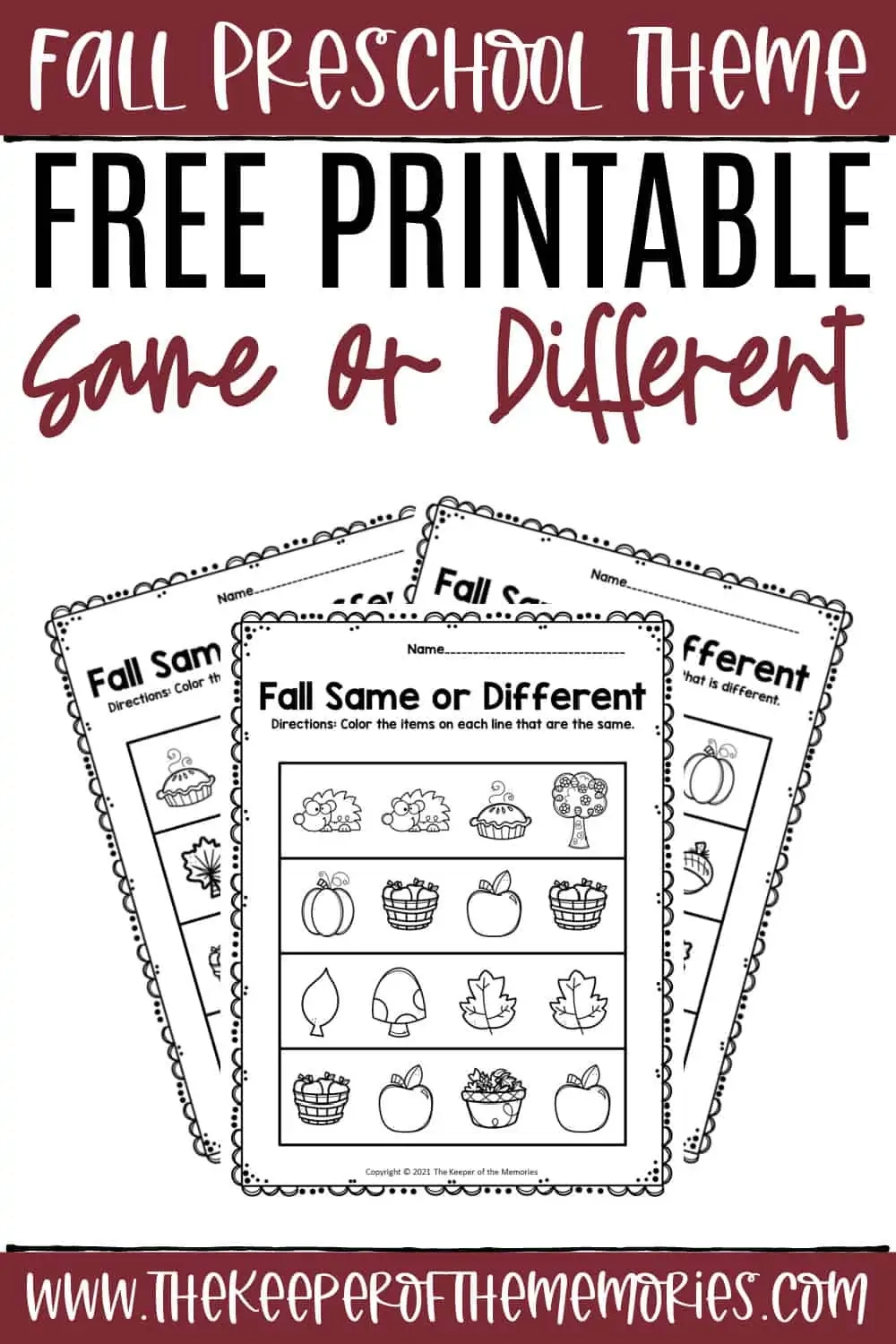 Printable Same And Different Worksheets Printable Same And Different Worksheets
