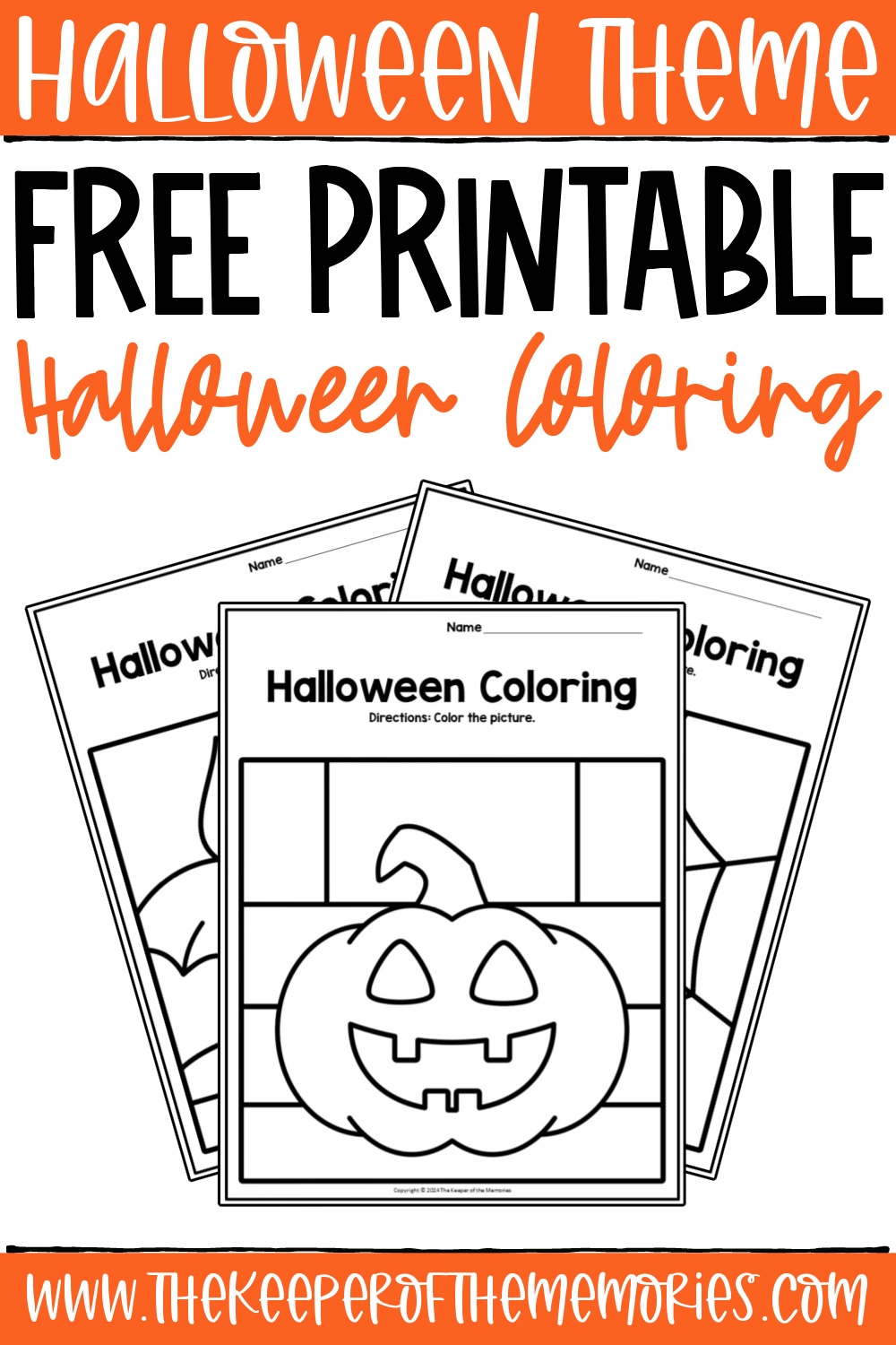 Free Printable Halloween Coloring Pages For Kids The Keeper Of The Memories