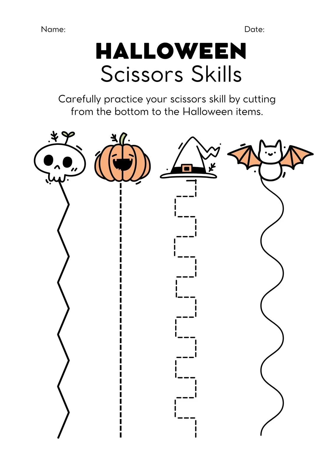 Free Printable Halloween Worksheet Templates To Edit Canva Free Printable Halloween Worksheet Templates To Edit Canva
