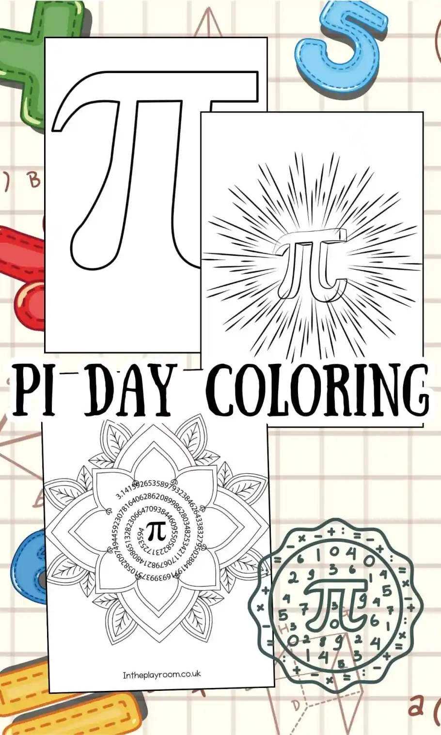 Free Printable Happy Pi Day Coloring Pages For Kids In The Playroom