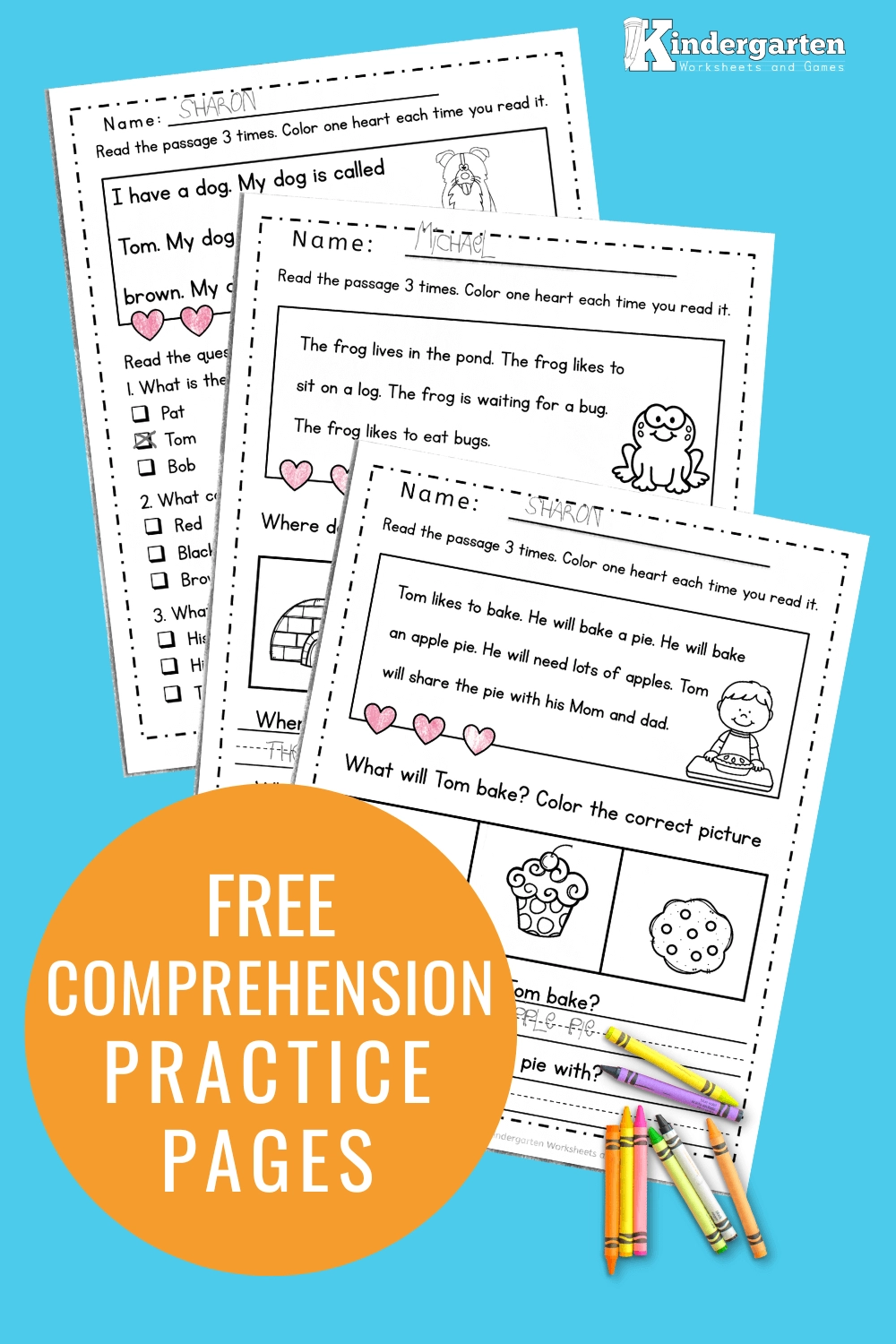 Printable Reading Comprehension Sheets Printable Reading Comprehension Sheets