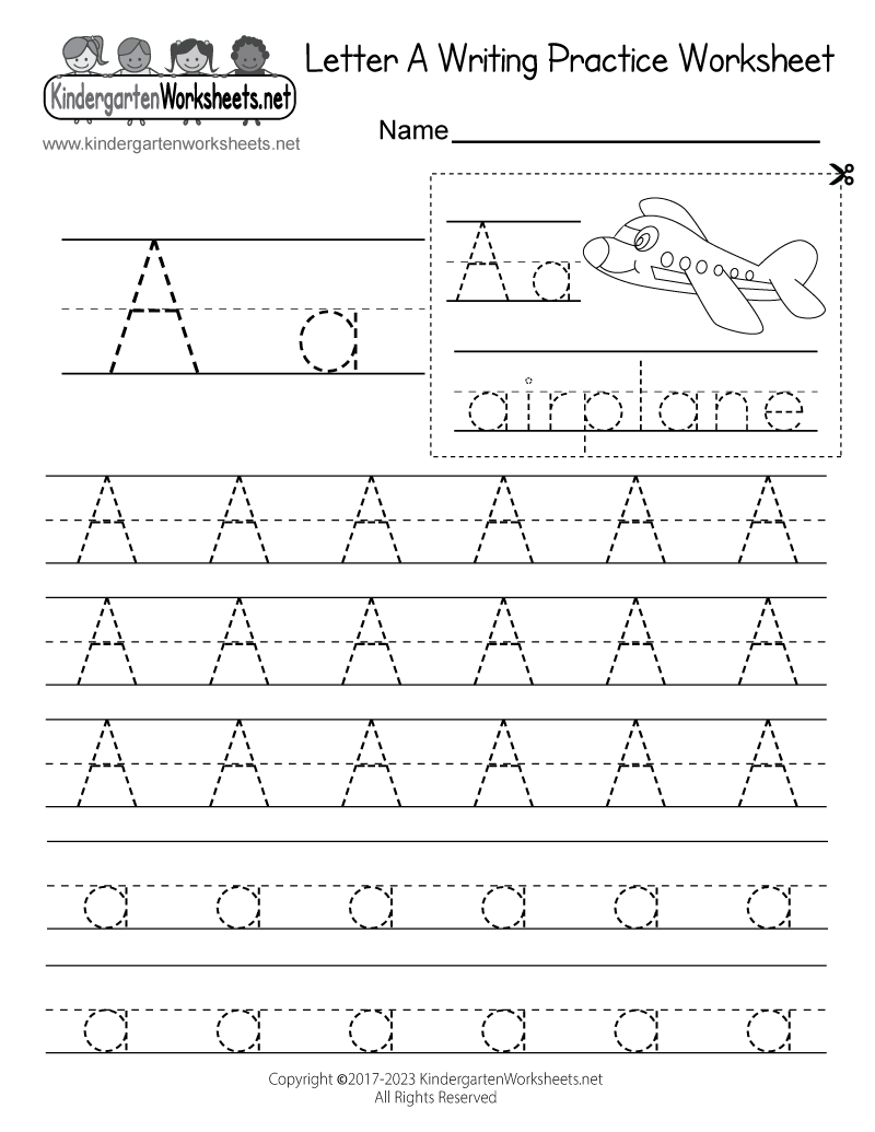 Practice Writing Sheets Printable