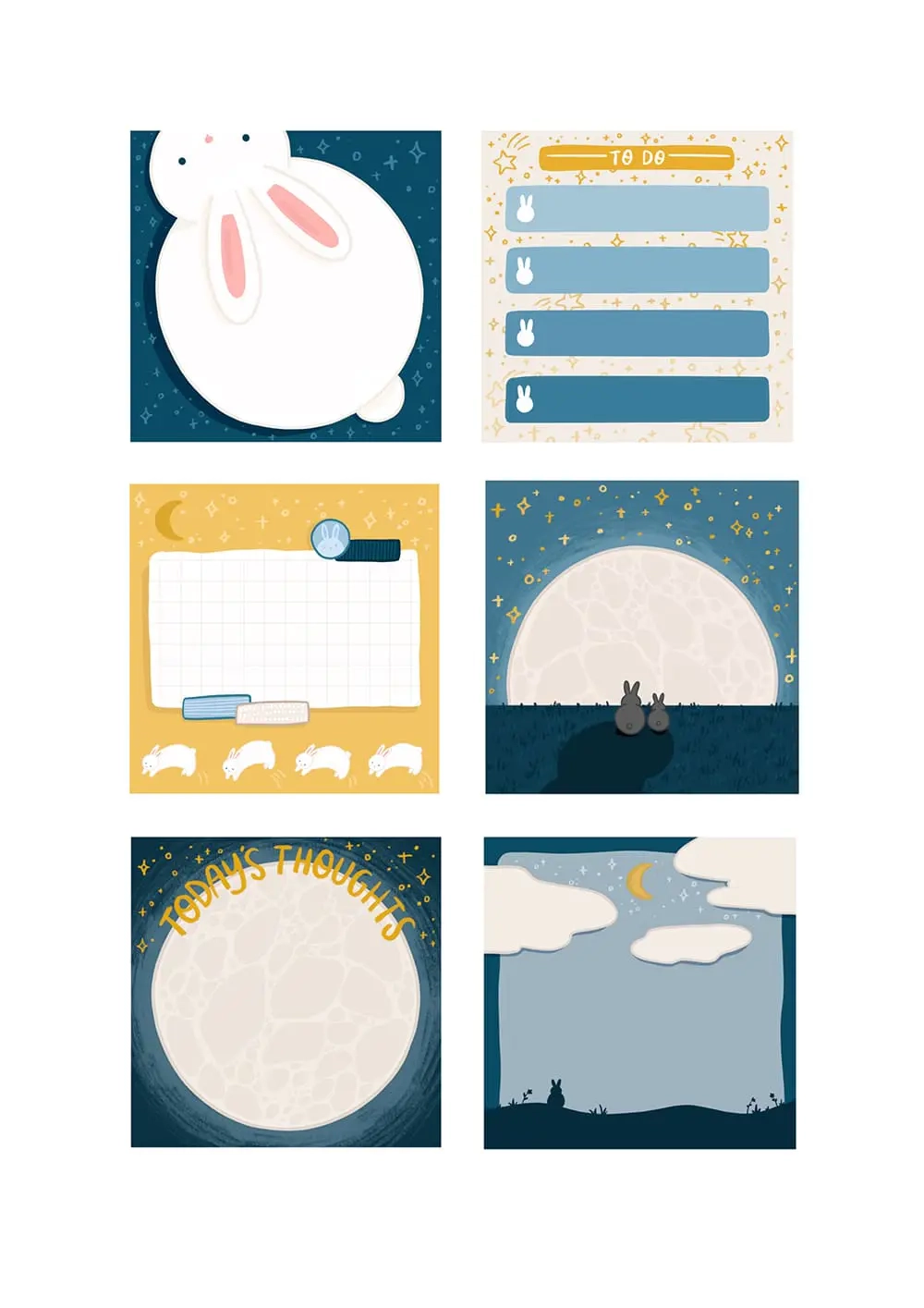 Free Printable Memo Pads NotebookTherapy