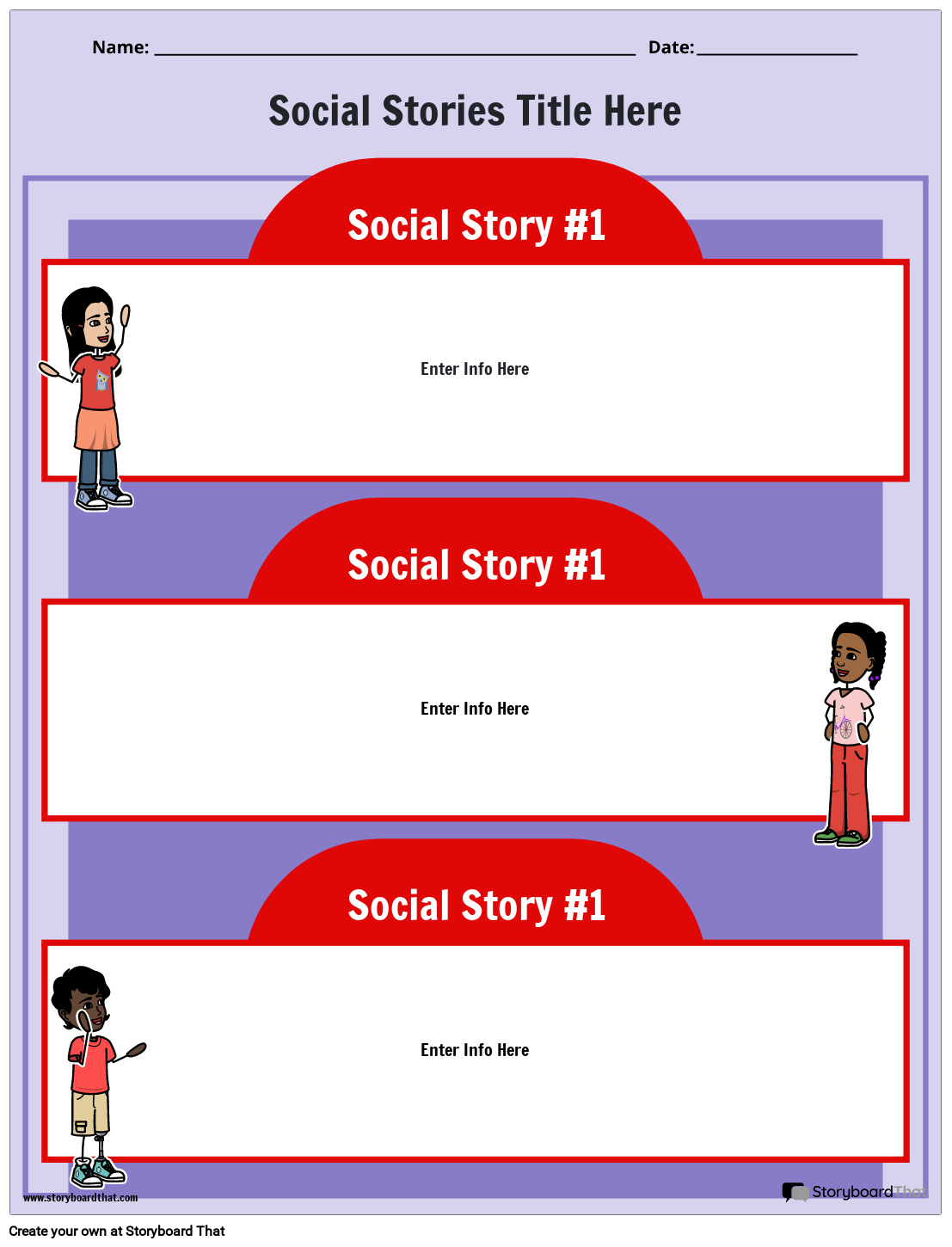 Free Printable Social Stories Worksheets