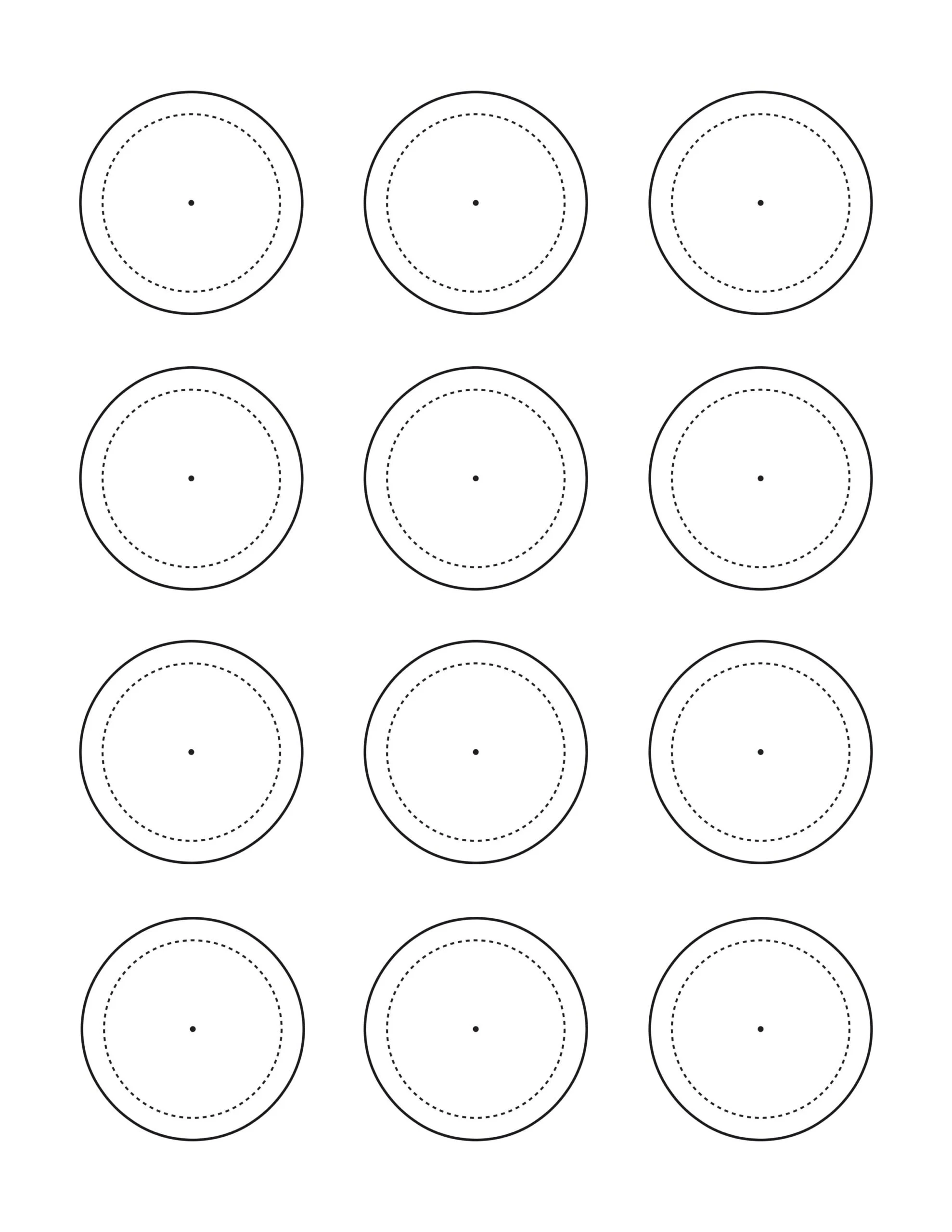Printable Macaron Sheet