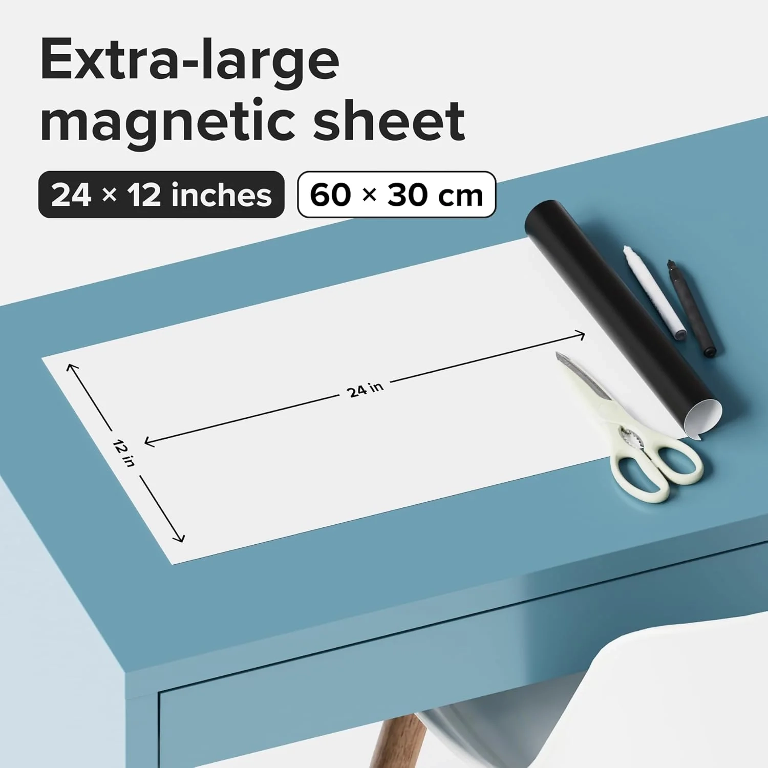 Giant XL Magnetic Sheet Huge Printable Magnet Dry Erase Paper 100 X bet MAGNET