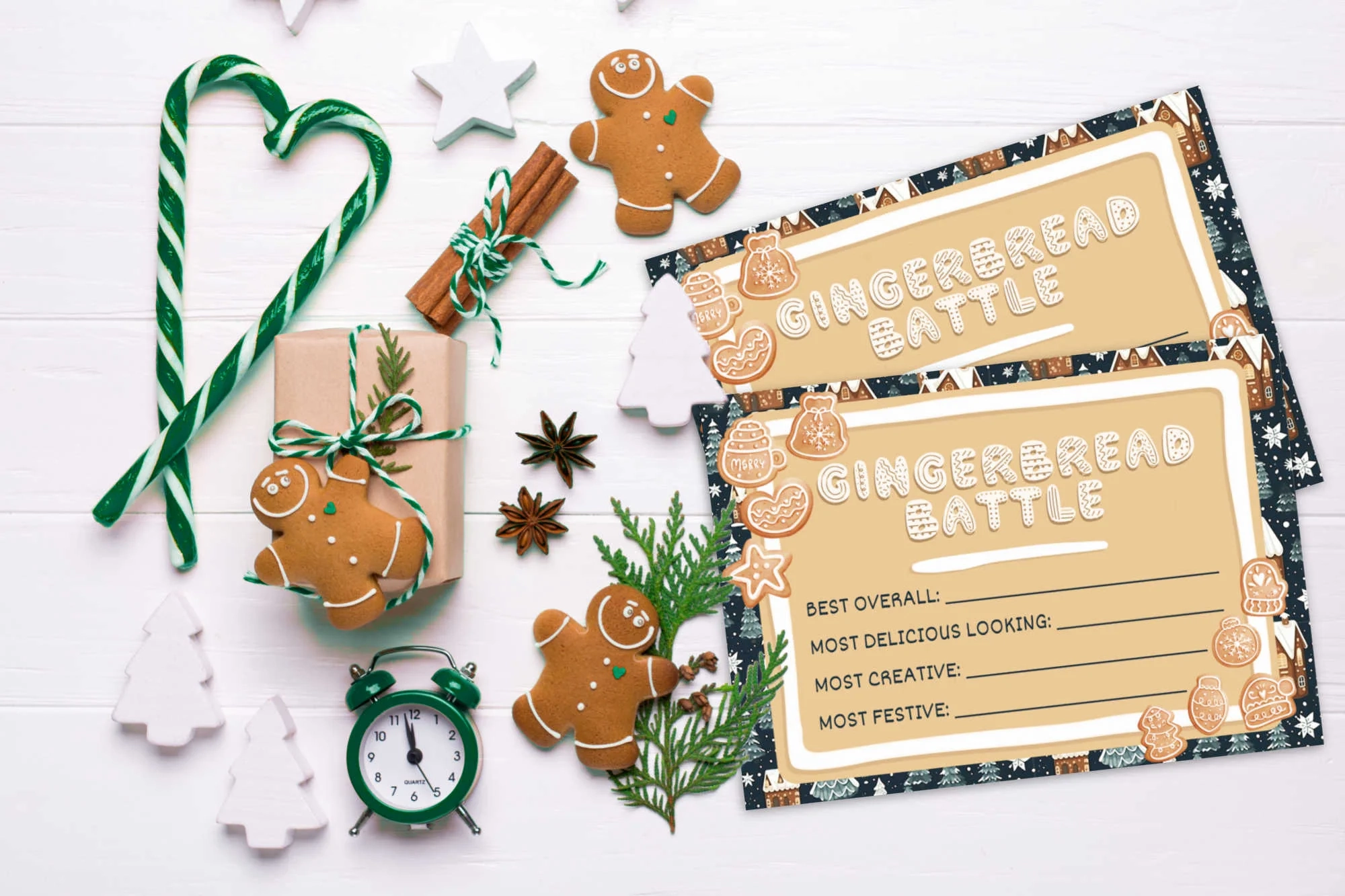 Printable Gingerbread House Judging Sheet