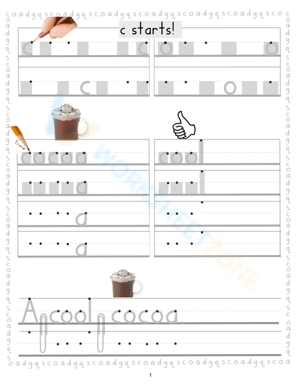 Grade 1 Easter Handwriting Without Tears Worksheets 2025