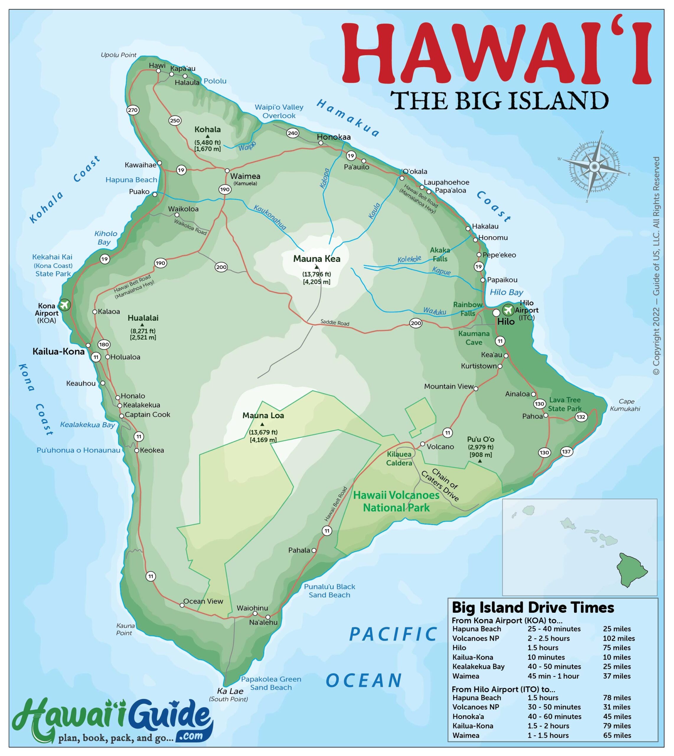 Hawaii Travel Maps Downloadable U0026 Printable Hawaiian Islands Map