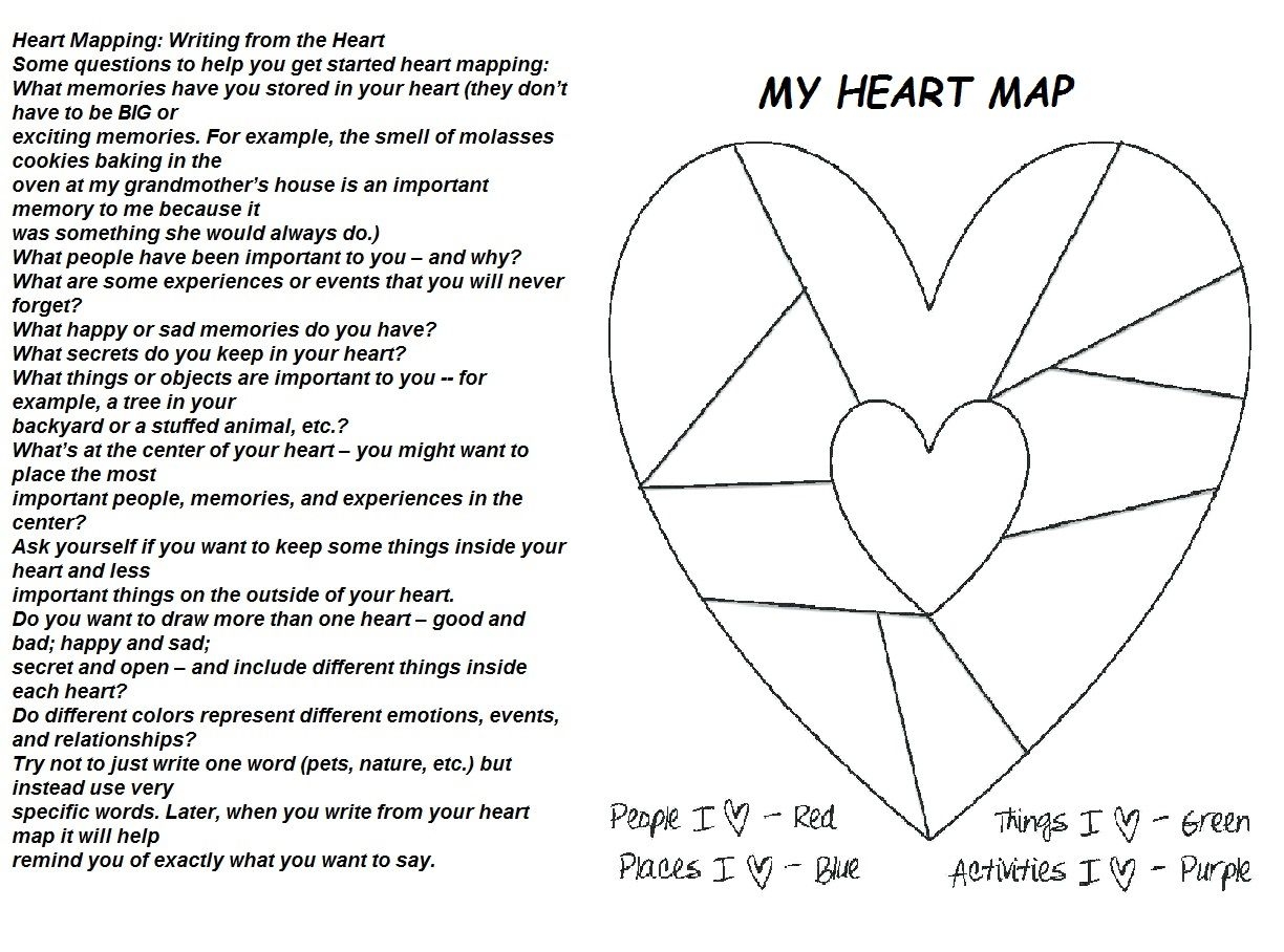 Heart Writing Map Teacher Clipart Borders Worksheets Library Heart Writing Map Teacher Clipart Borders Worksheets Library