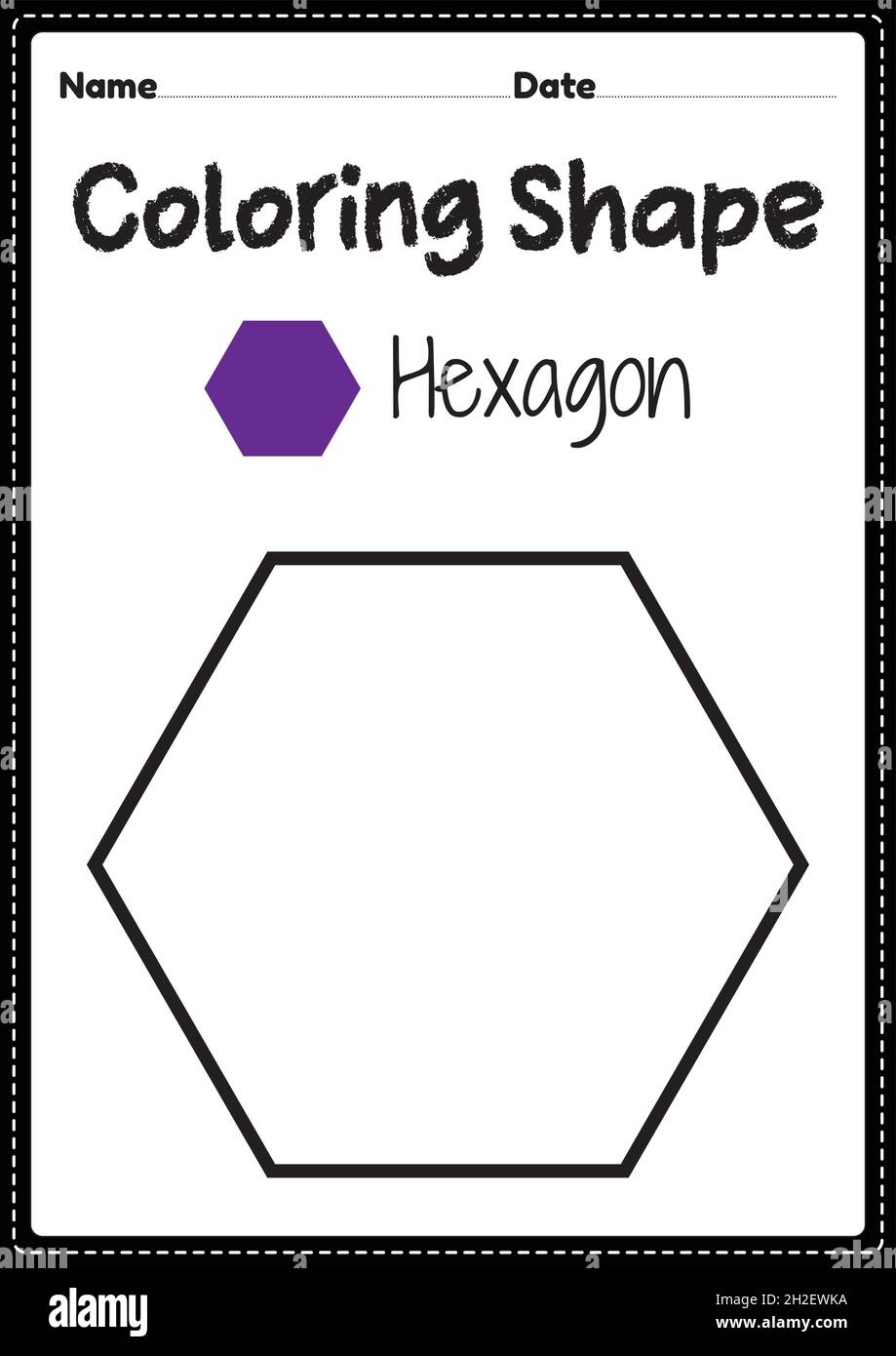 hexagon coloring page for preschool kindergarten u0026 montessori hexagon coloring page for preschool kindergarten u0026 montessori