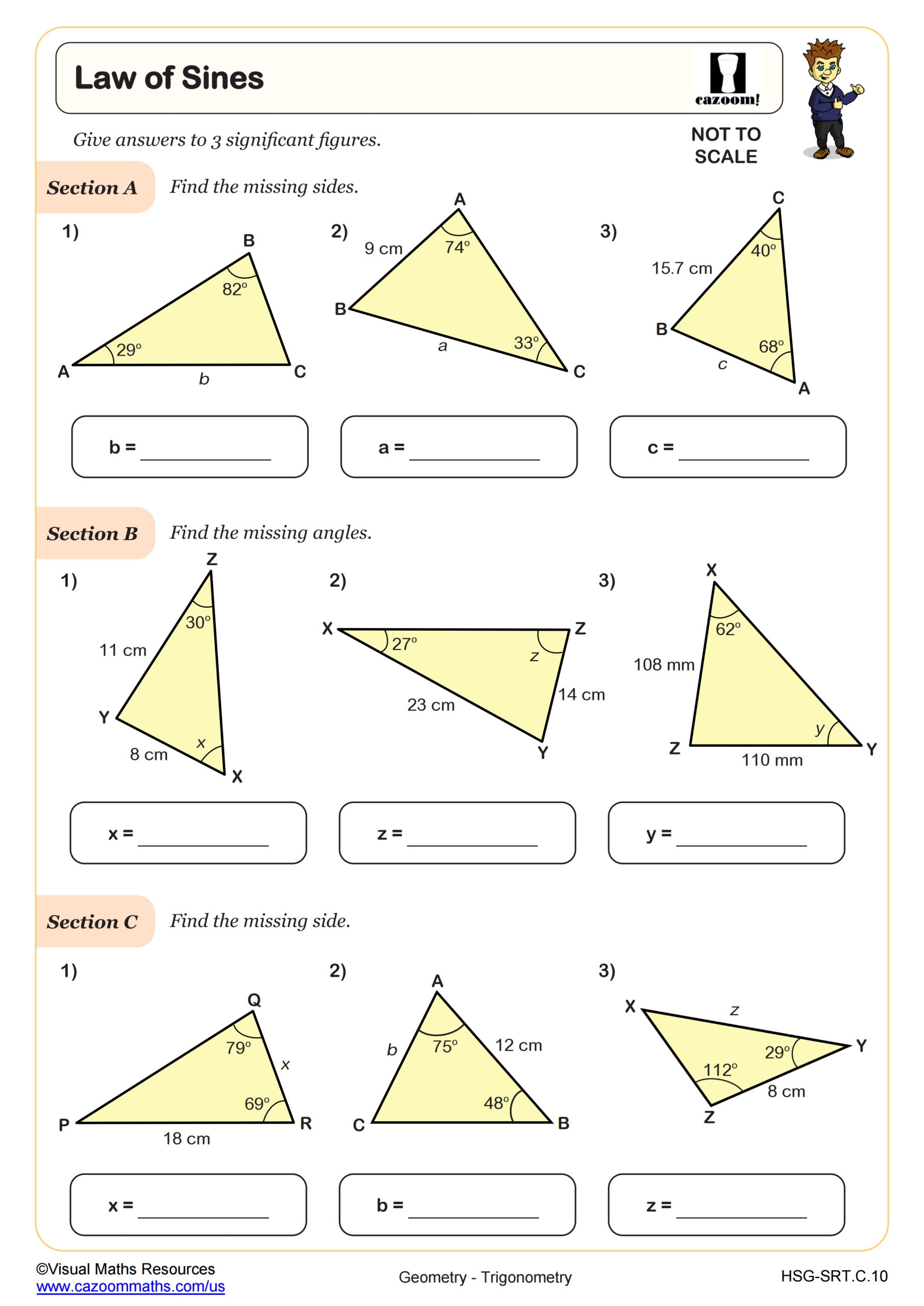 Geometry Printable Worksheets Free