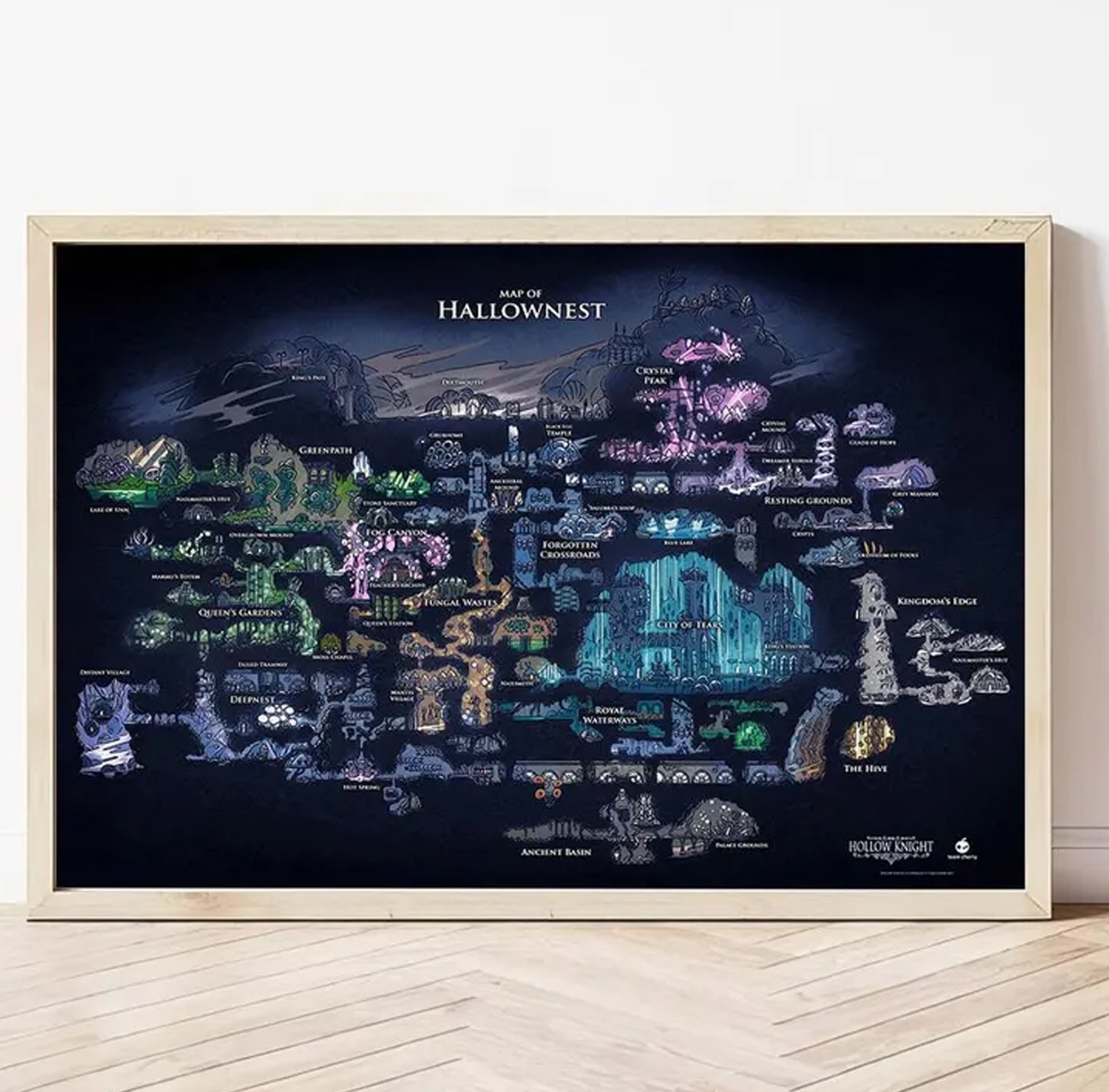 Hollow Knight Printable Map Hollow Knight Printable Map