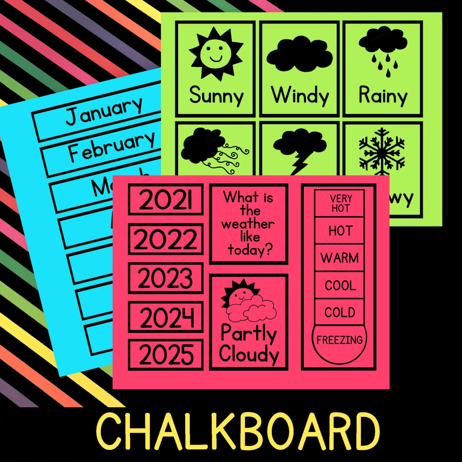 How To Make A Chalkboard Calendar For Kids Crafting Cheerfully