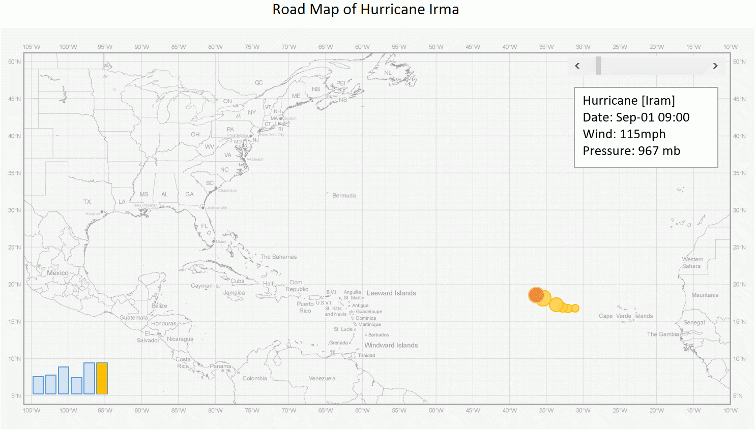 I Made A Dynamic Hurricane Map With Excel FineReport