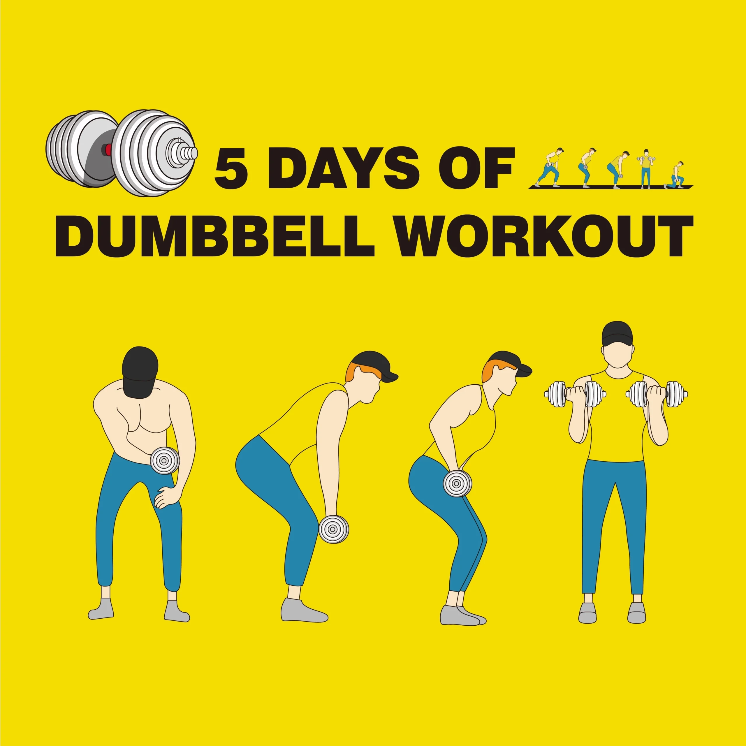 Dumbbell Workout Chart Printable