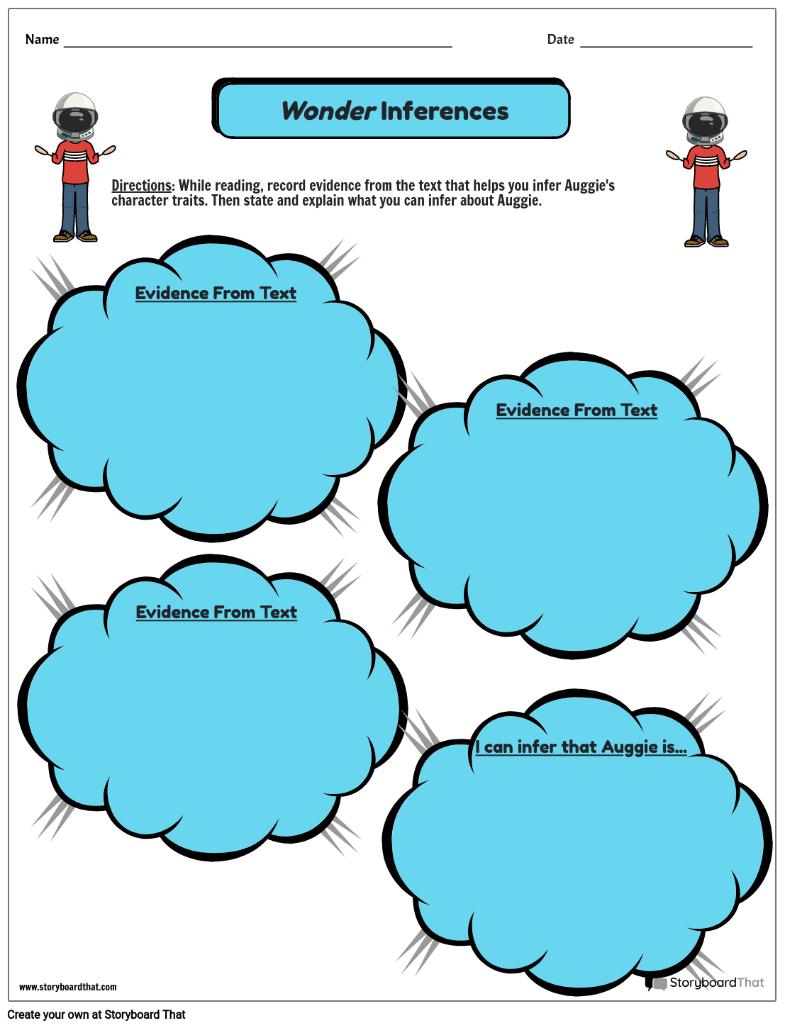 Free Printable Free Wonder Worksheets