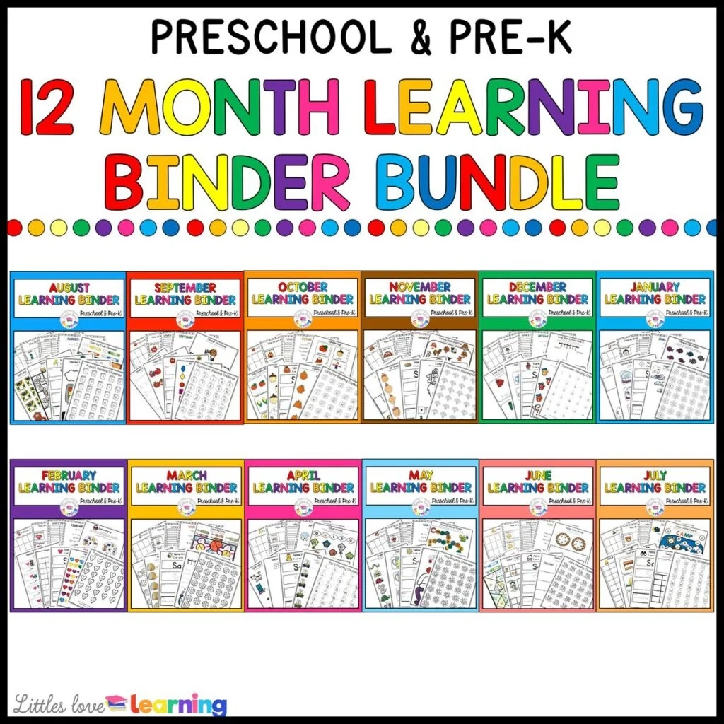 Kindergarten Preschool Circle Time Printables No Prep 