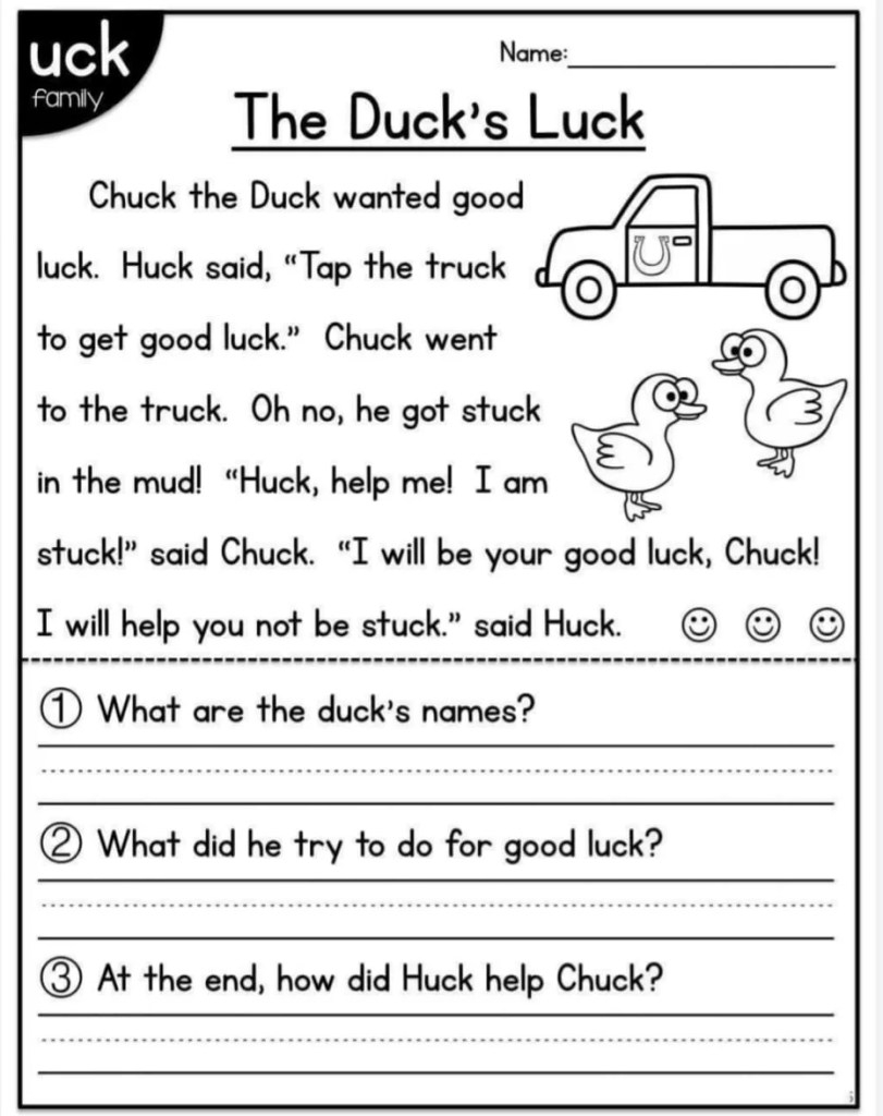 Kindergarten Worksheets We Have A Series Of Free Reading Worksheets Library