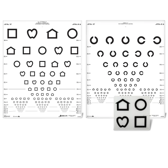 Lea Symbols Eye Chart Printable