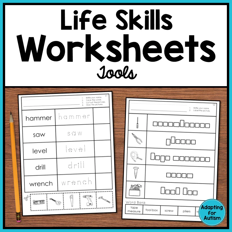 Life Skills Printable Worksheets
