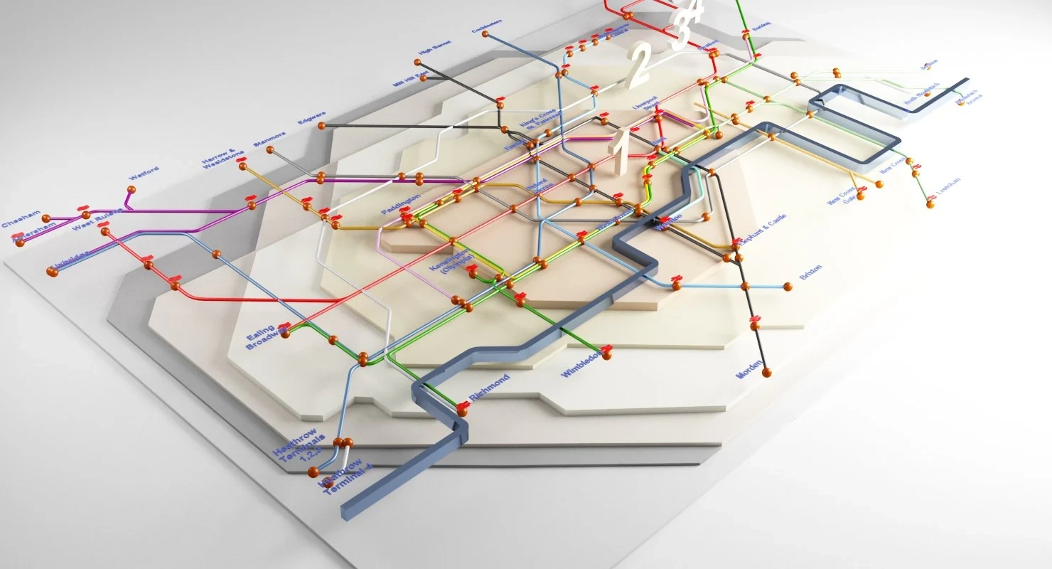 London Tube Map Printable London Tube Map Printable