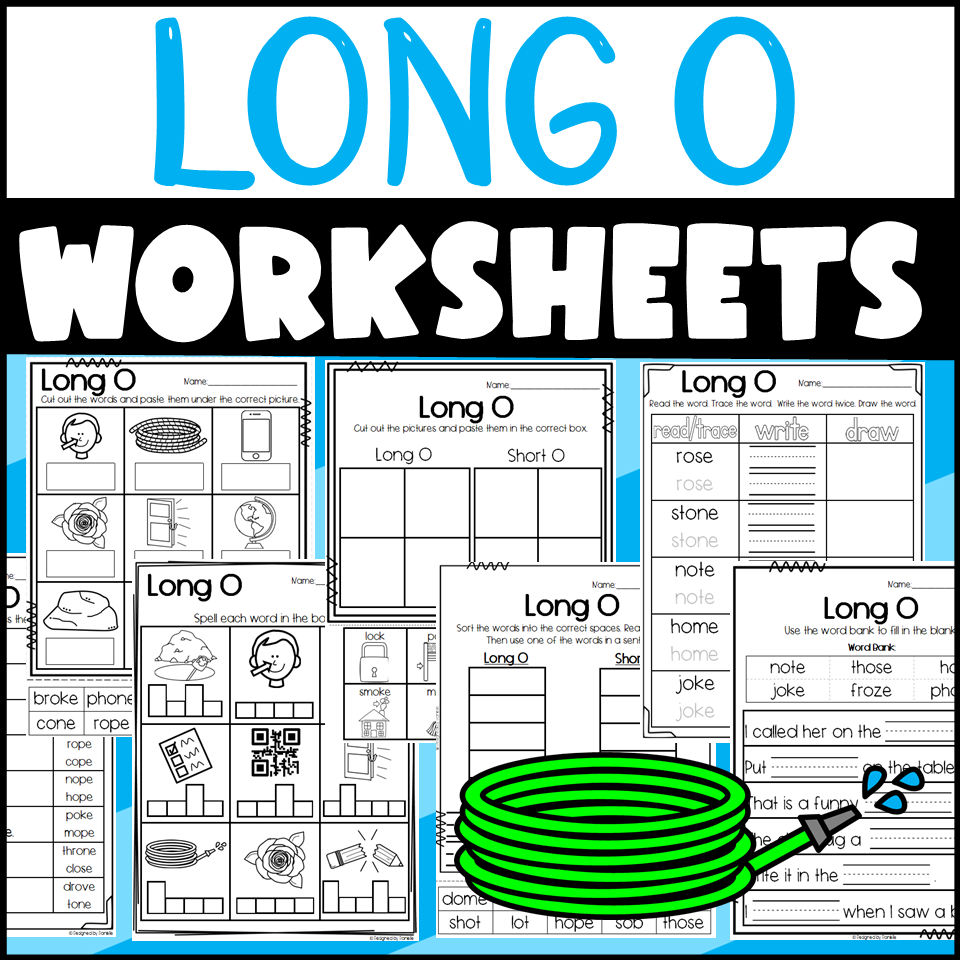 Free Printable Long O Worksheets
