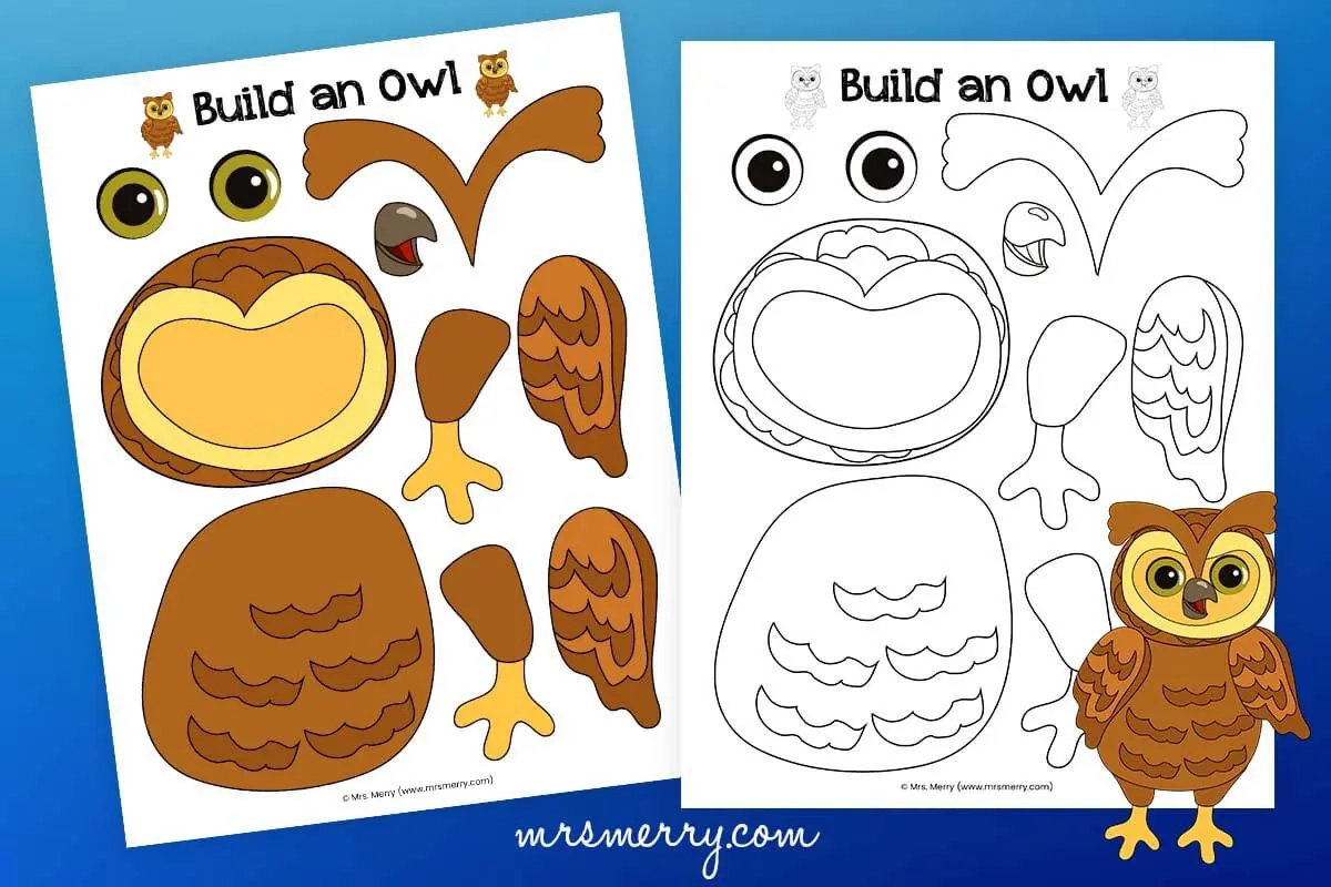 Free Printable Owl Worksheets