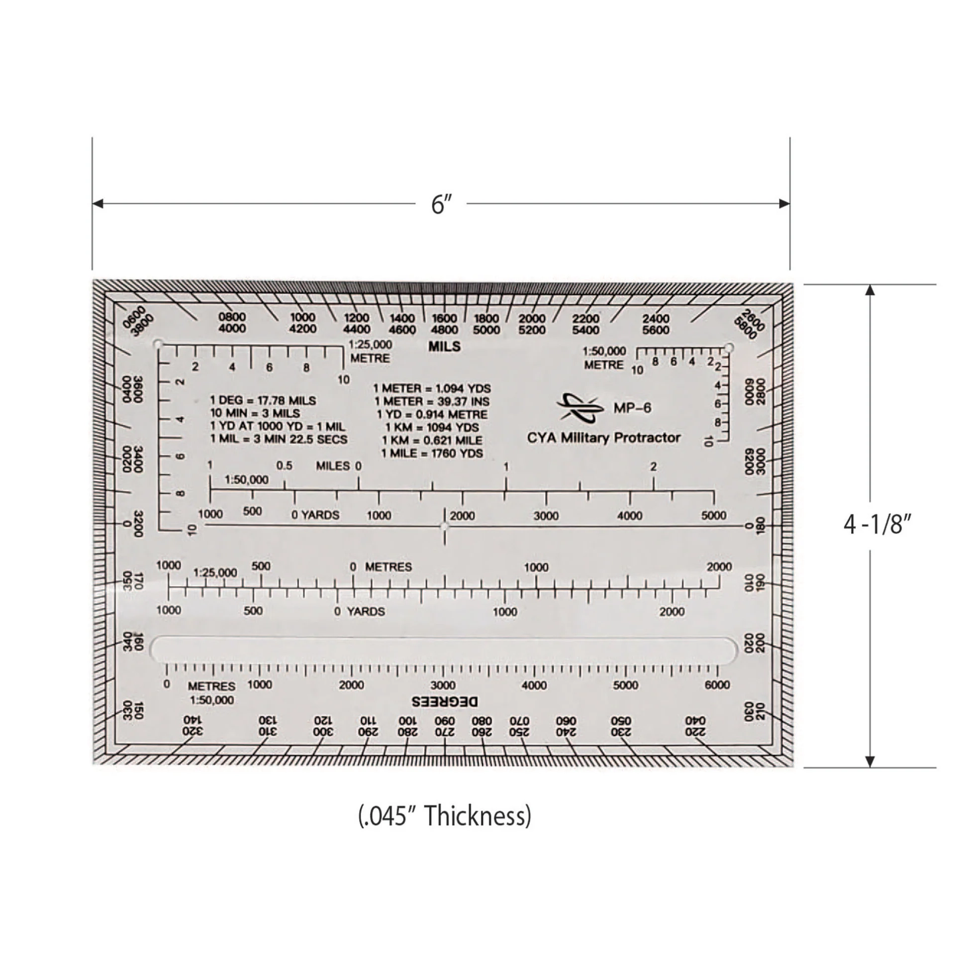 Map Protractor For Map Reading And Navigation MILS Degrees Meters Coopers Bay Outdoors Map Protractor For Map Reading And Navigation MILS Degrees Meters Coopers Bay Outdoors