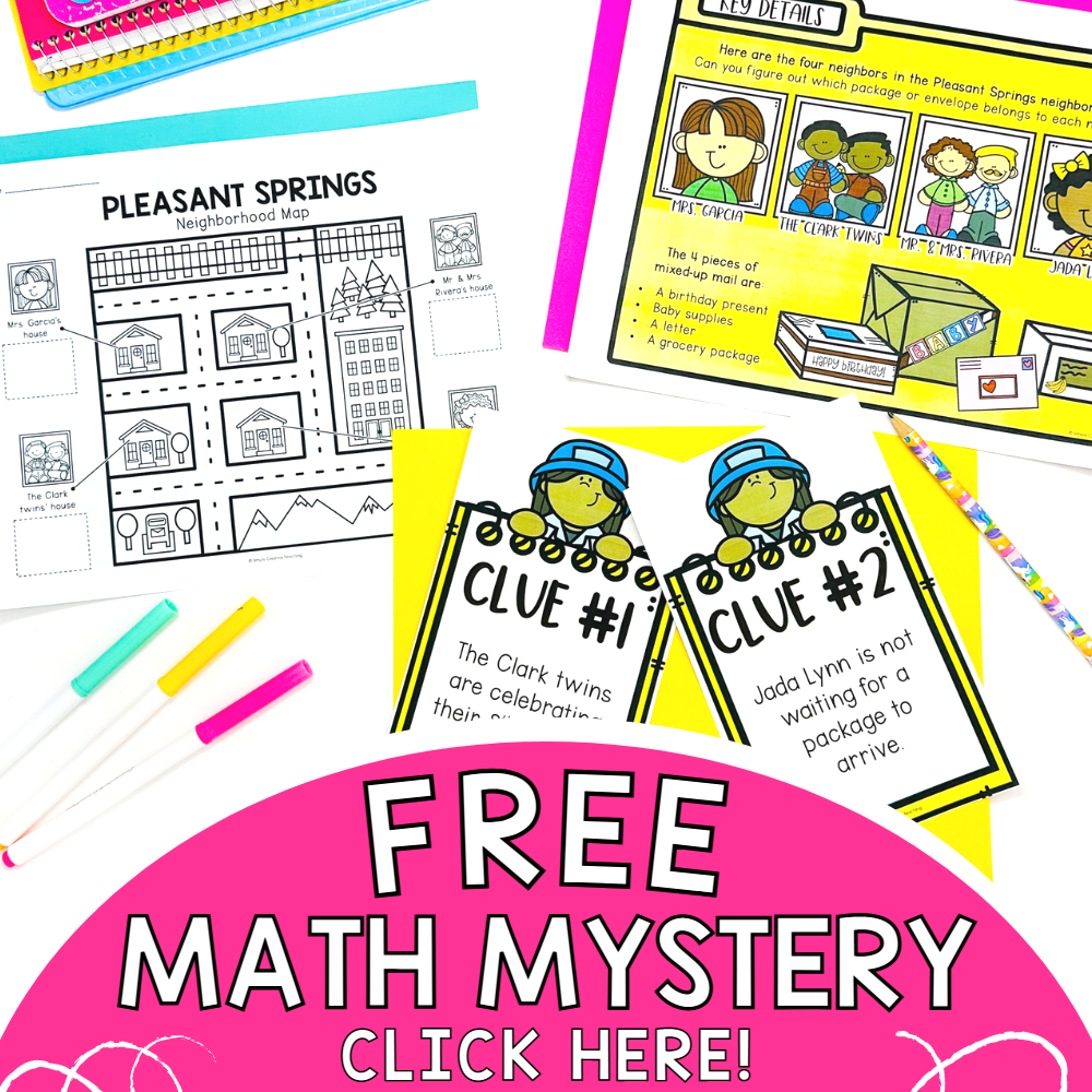 Free Printable Math Mystery Picture Worksheets