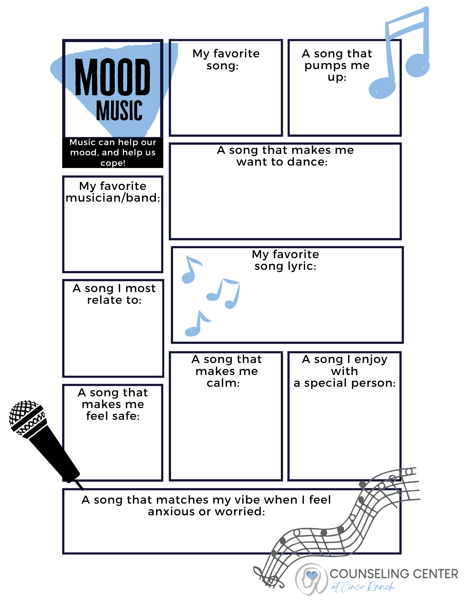 Mood Music Worksheet PDF Download 2 99 Mood Music Worksheet PDF Download 2 99