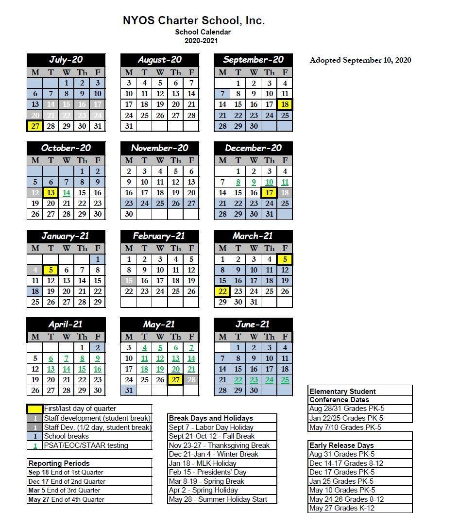 Moore Academic Calendar Calendar Moore Academic Calendar Calendar