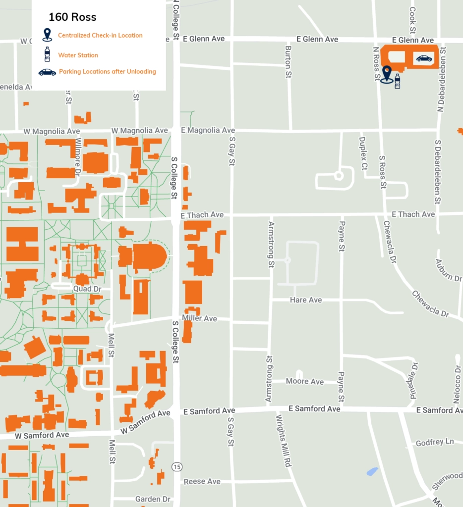 Move In Checklist Maps University Housing