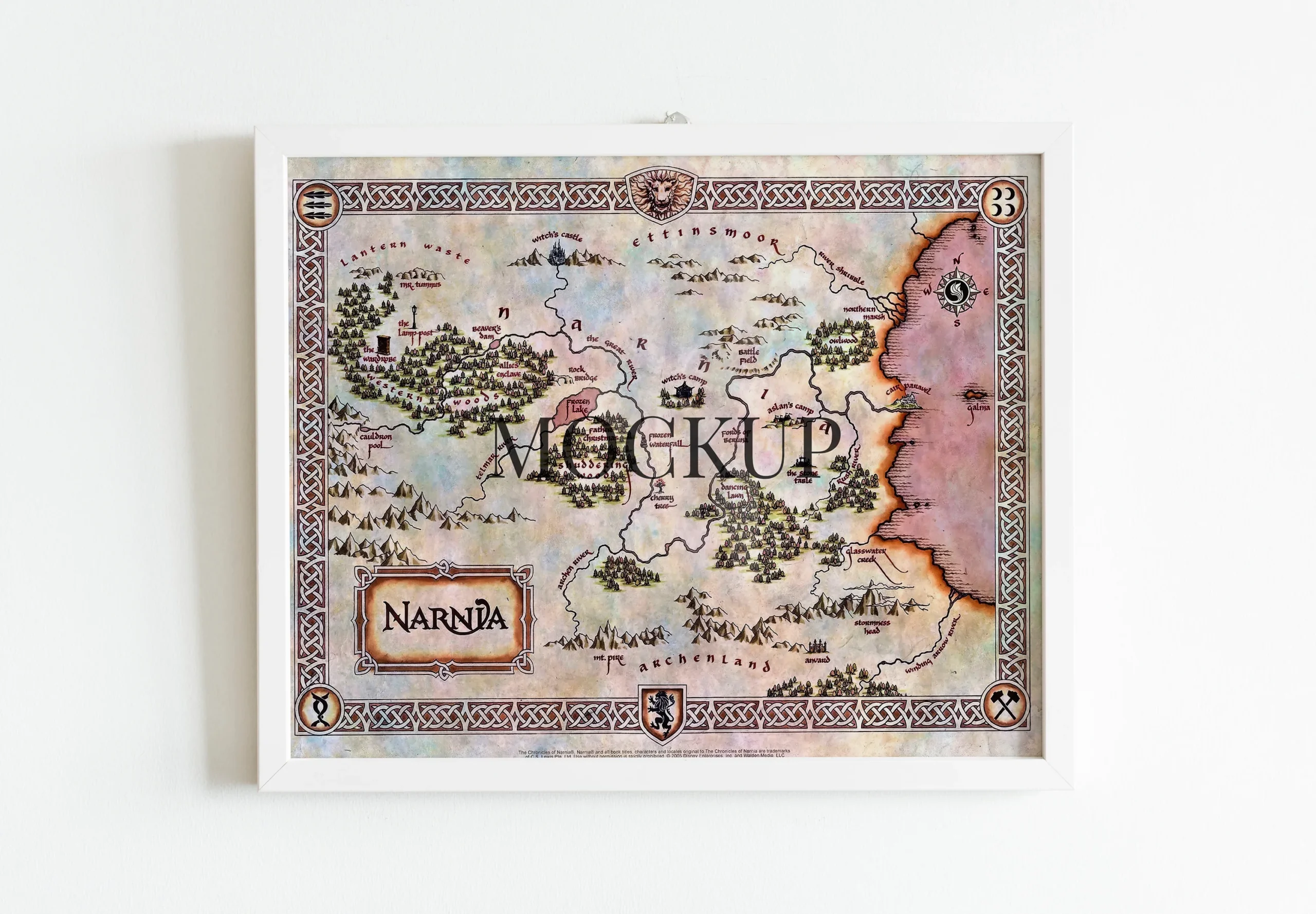 Printable Map Of Narnia