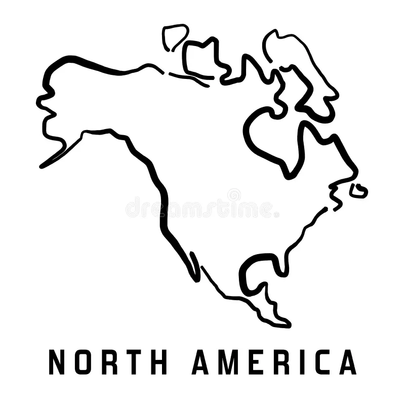North America Continent Outline Stock Illustrations 41 162 North America Continent Outline Stock Illustrations Vectors U0026 Clipart Dreamstime