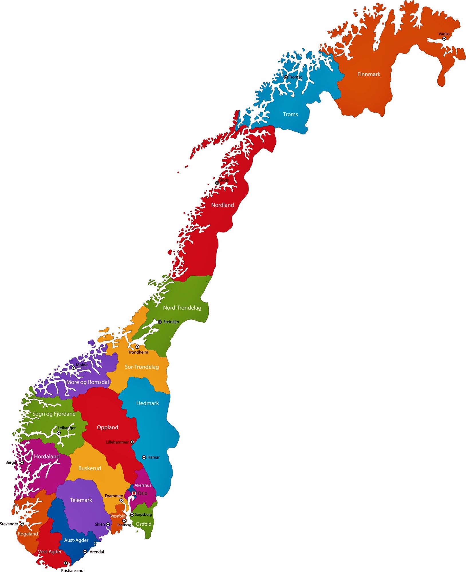 Norway Maps Printable Maps Of Norway For Download Norway Maps Printable Maps Of Norway For Download