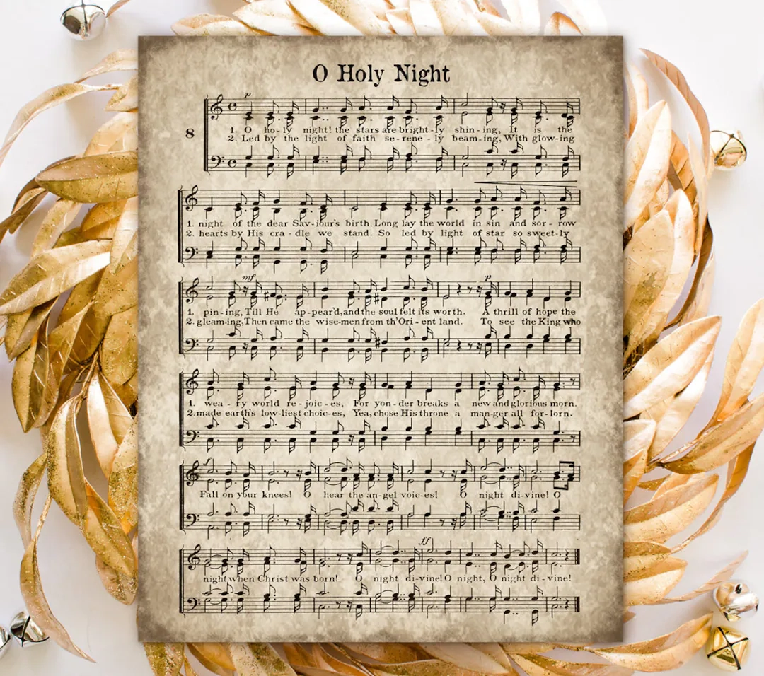 O Holy Night Printable Sheet Music